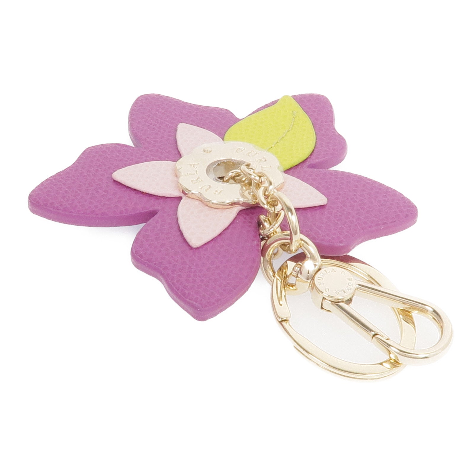 Furla 皮革Key Ring金扣鑰匙圈