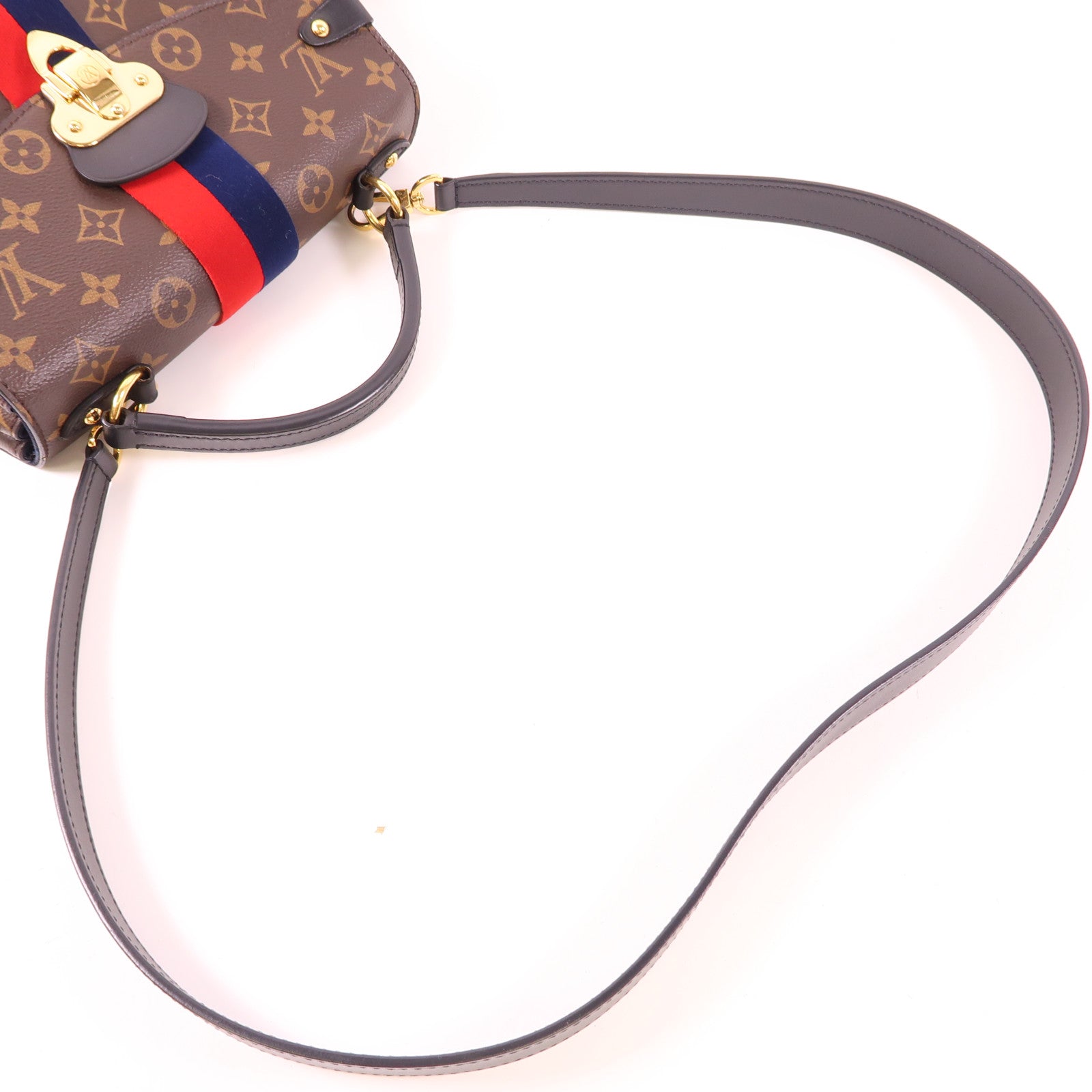 LOUIS VUITTON Monogram Georges MM金扣手挽肩背兩用袋