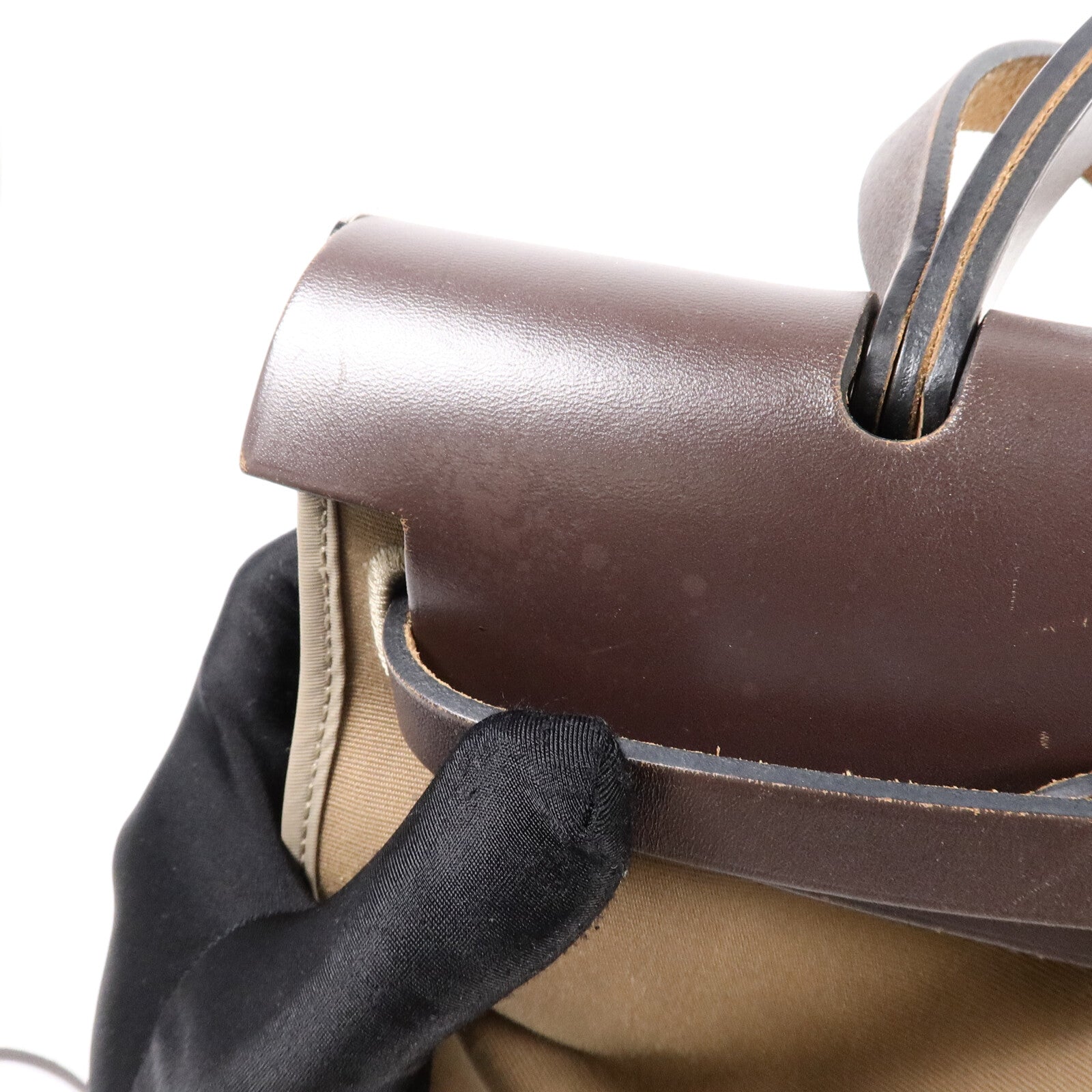 HERMES 帆布Herbag PM手挽肩背兩用袋