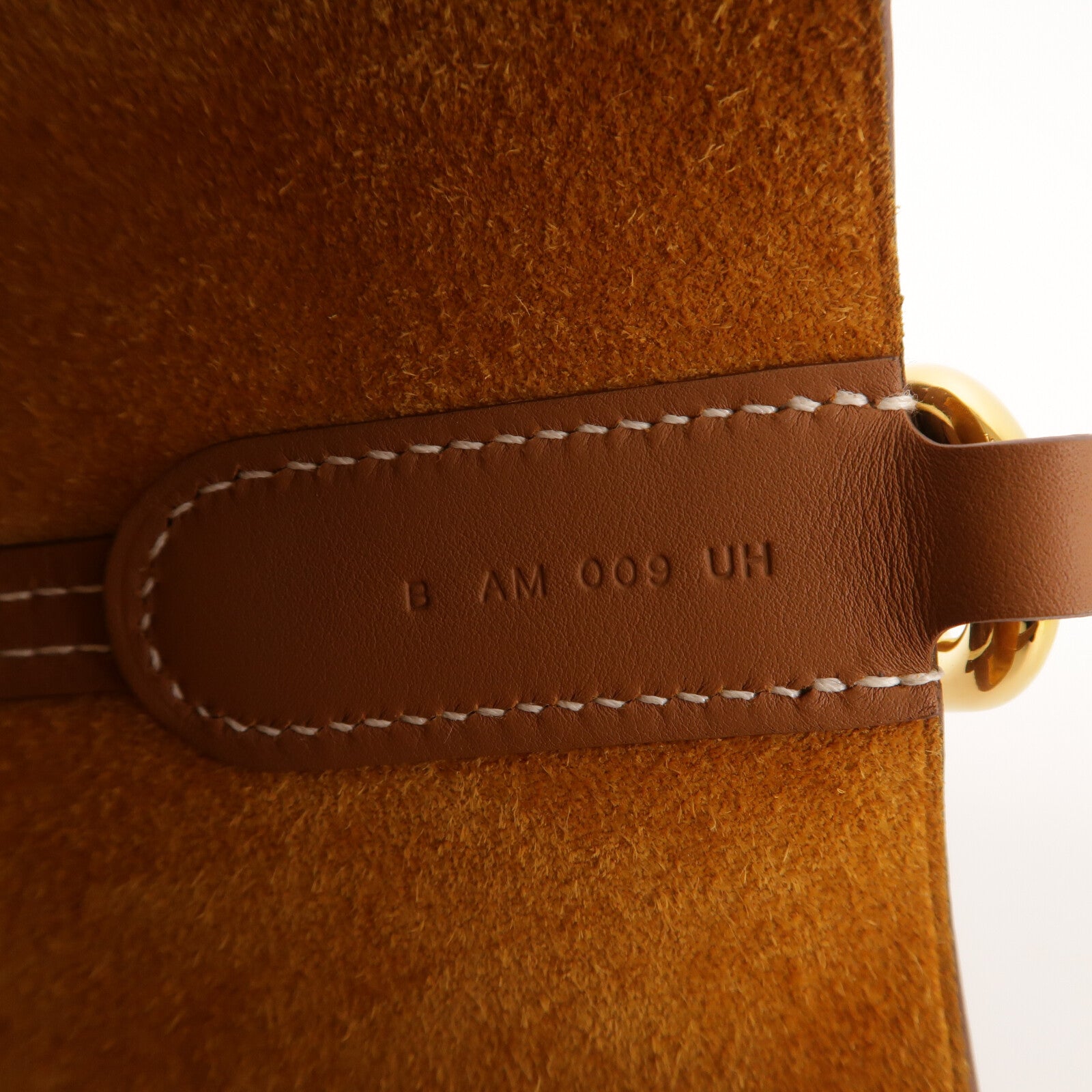 HERMES Clemence皮革In The Loop 23手挽袋Gold