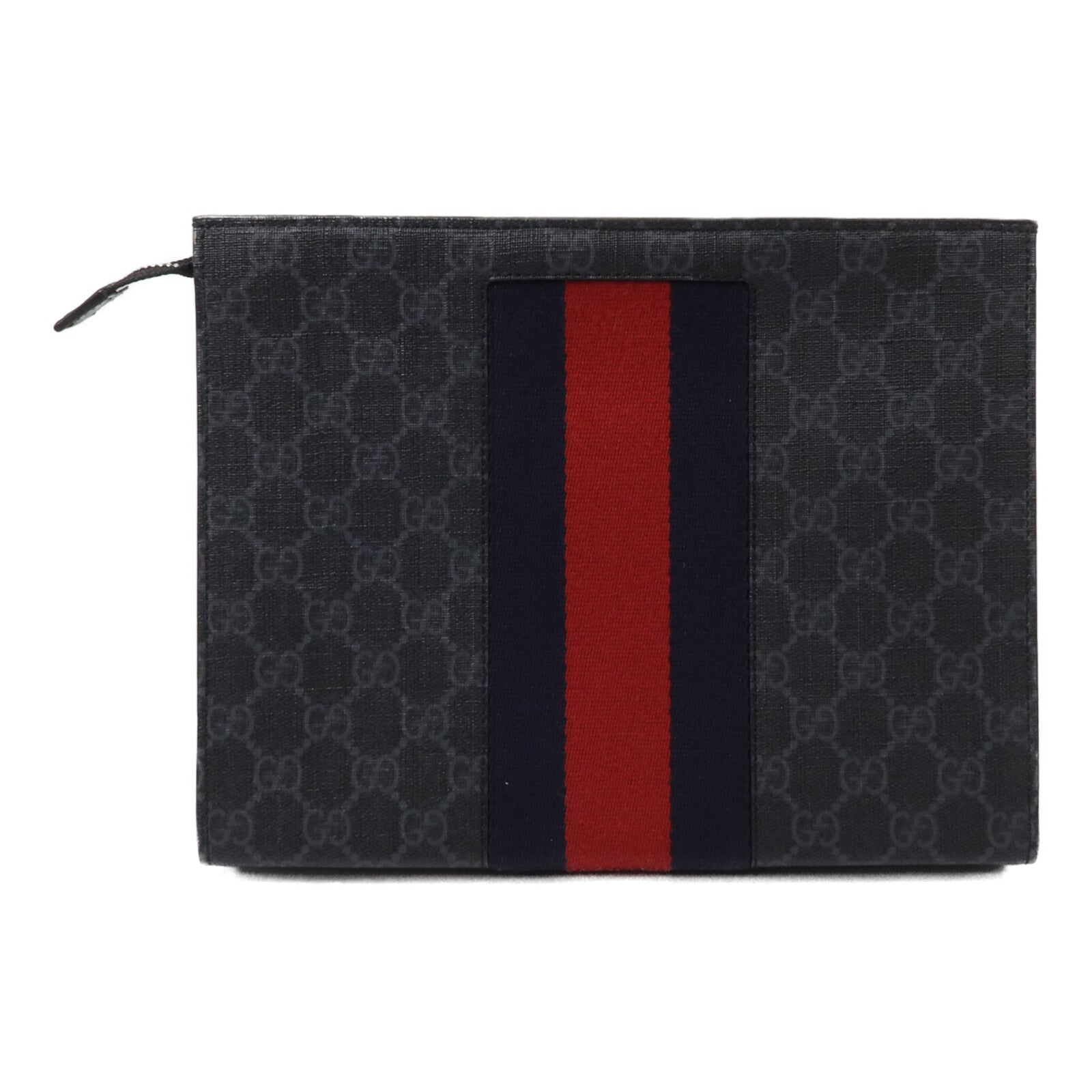 GUCCI 塗層帆布GG Supreme Wed Pouch手拿包