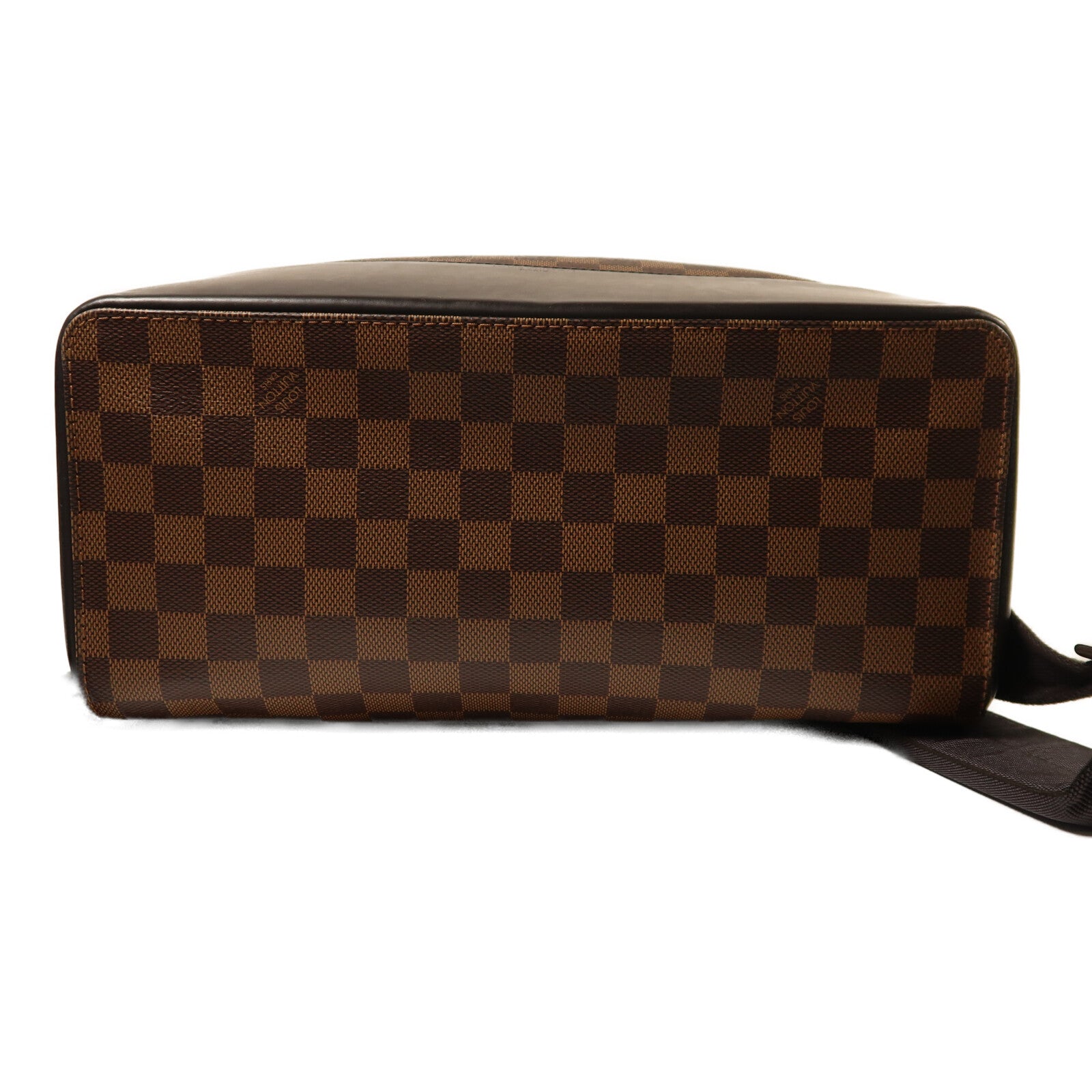 LOUIS VUITTON Damier Ebene Jake Backpack銀扣背包