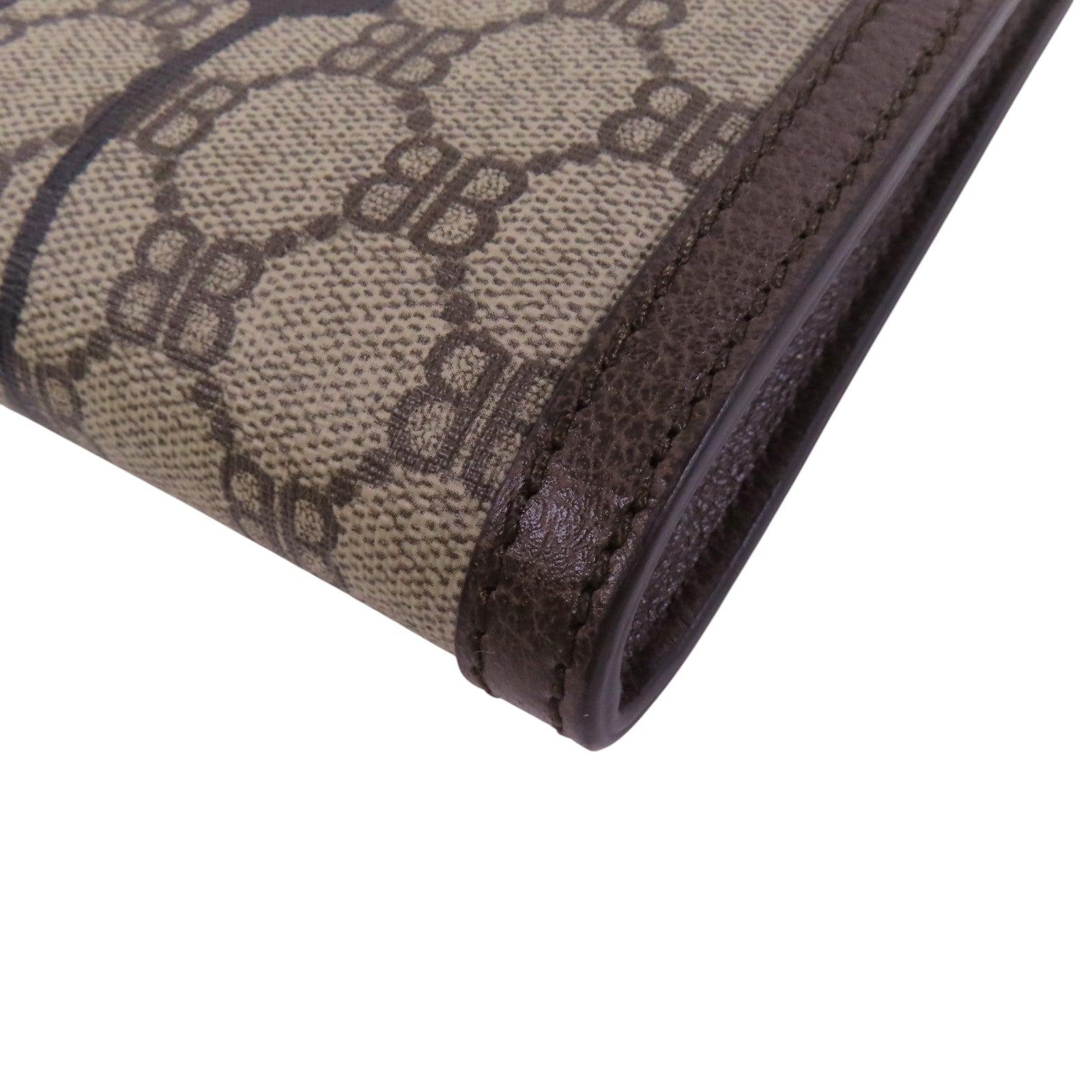 BALENCIAGA 塗層帆布GuccixBalenciaga金扣手拿包