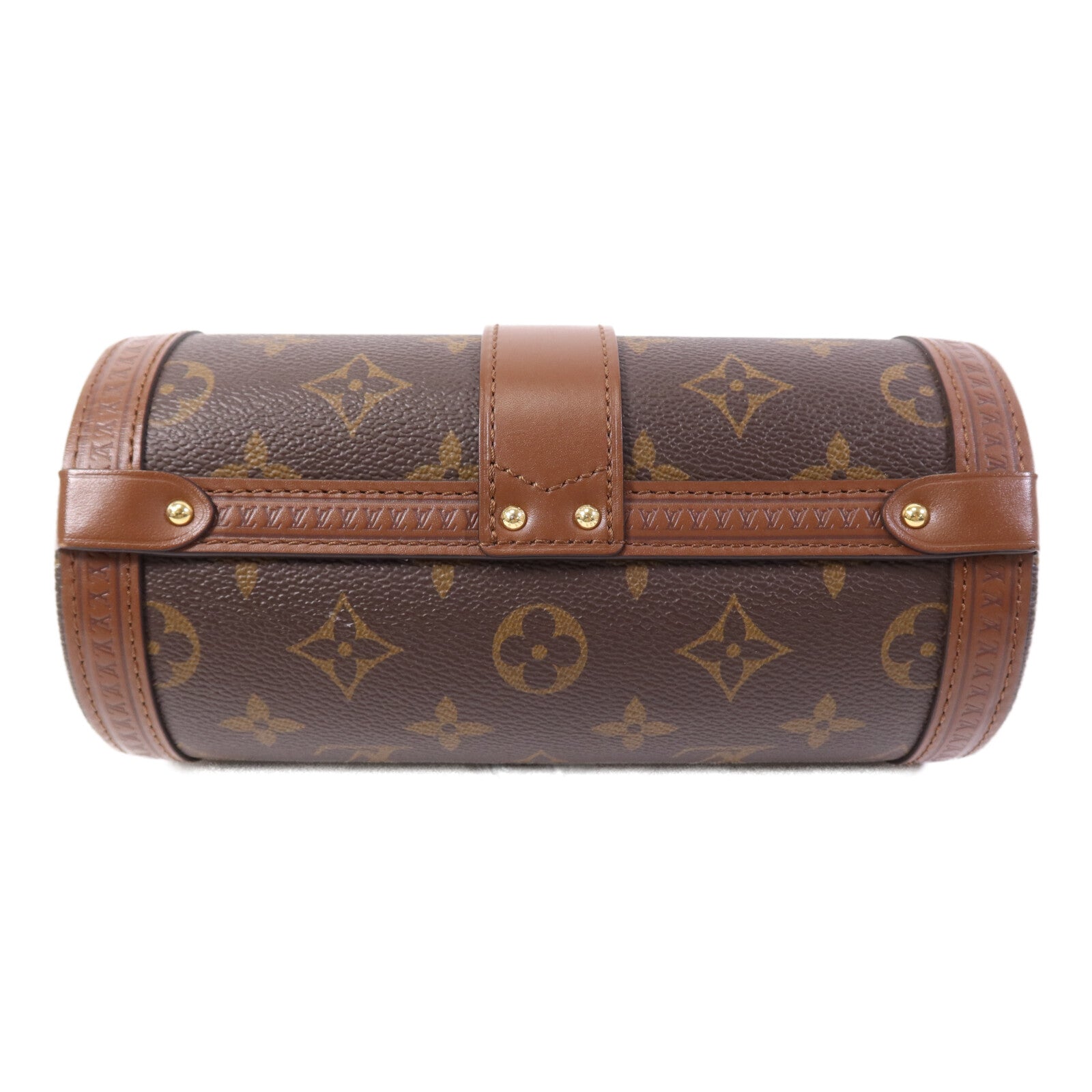 LOUIS VUITTON Monogram Papillon Trunk金扣肩背袋