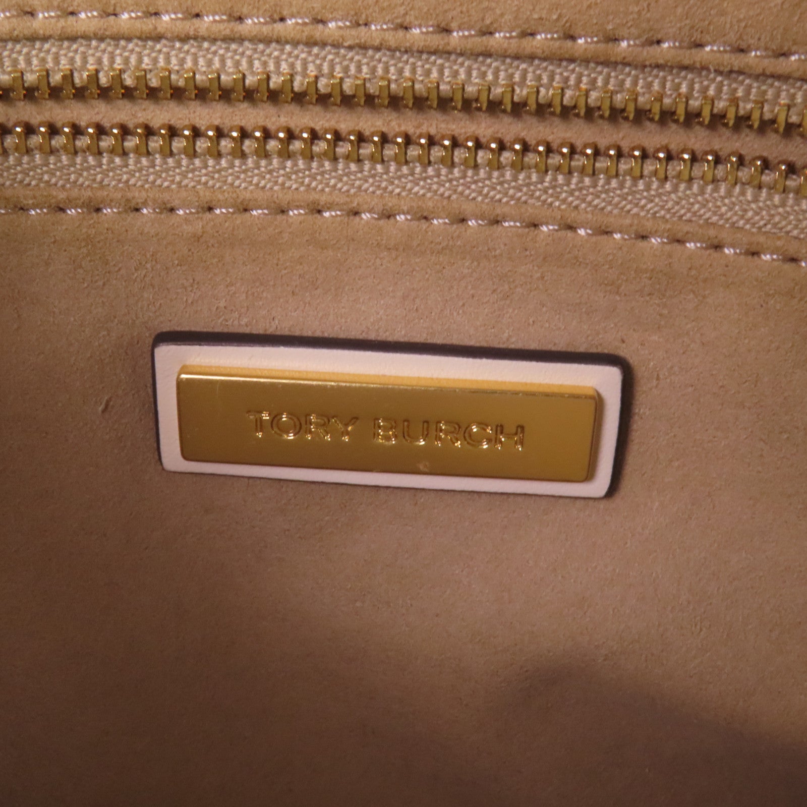 Tory Burch 牛皮皮革2Way Shoulder Bag金扣手挽肩背兩用袋