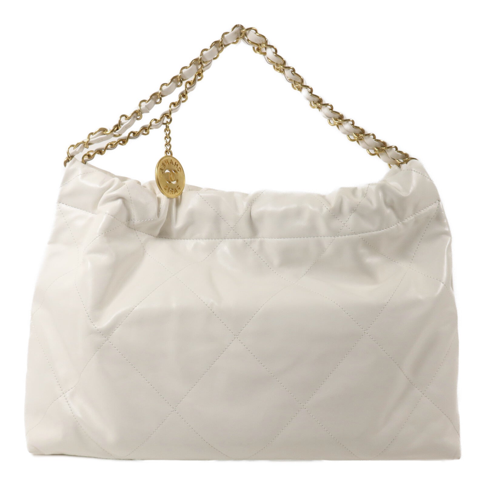 CHANEL 牛皮皮革Chanel 22 Bag鏈帶肩背袋