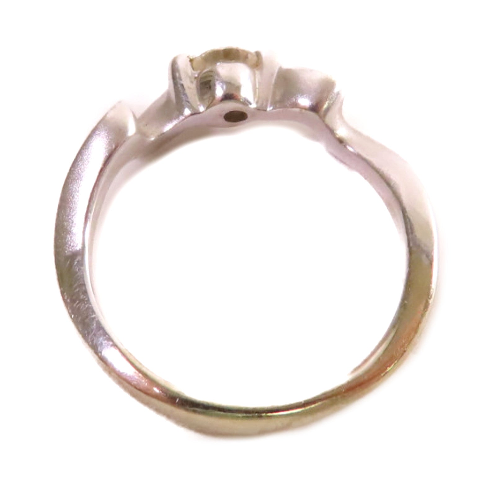 JEWELRY 【激減優惠】18K白金/鑽石Diamond Ring戒指US#4.25