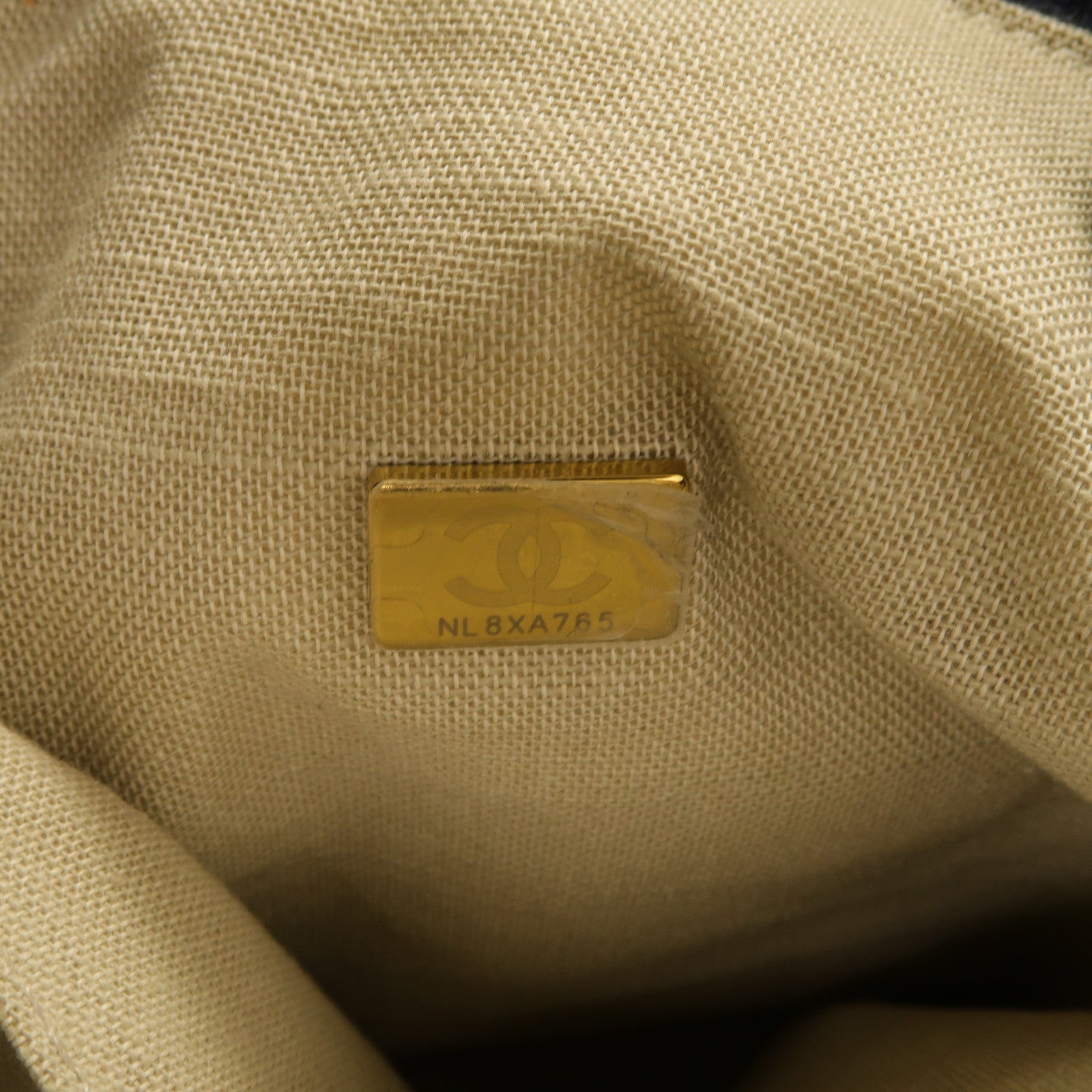 CHANEL 帆布Deauville Tote手挽肩背兩用袋