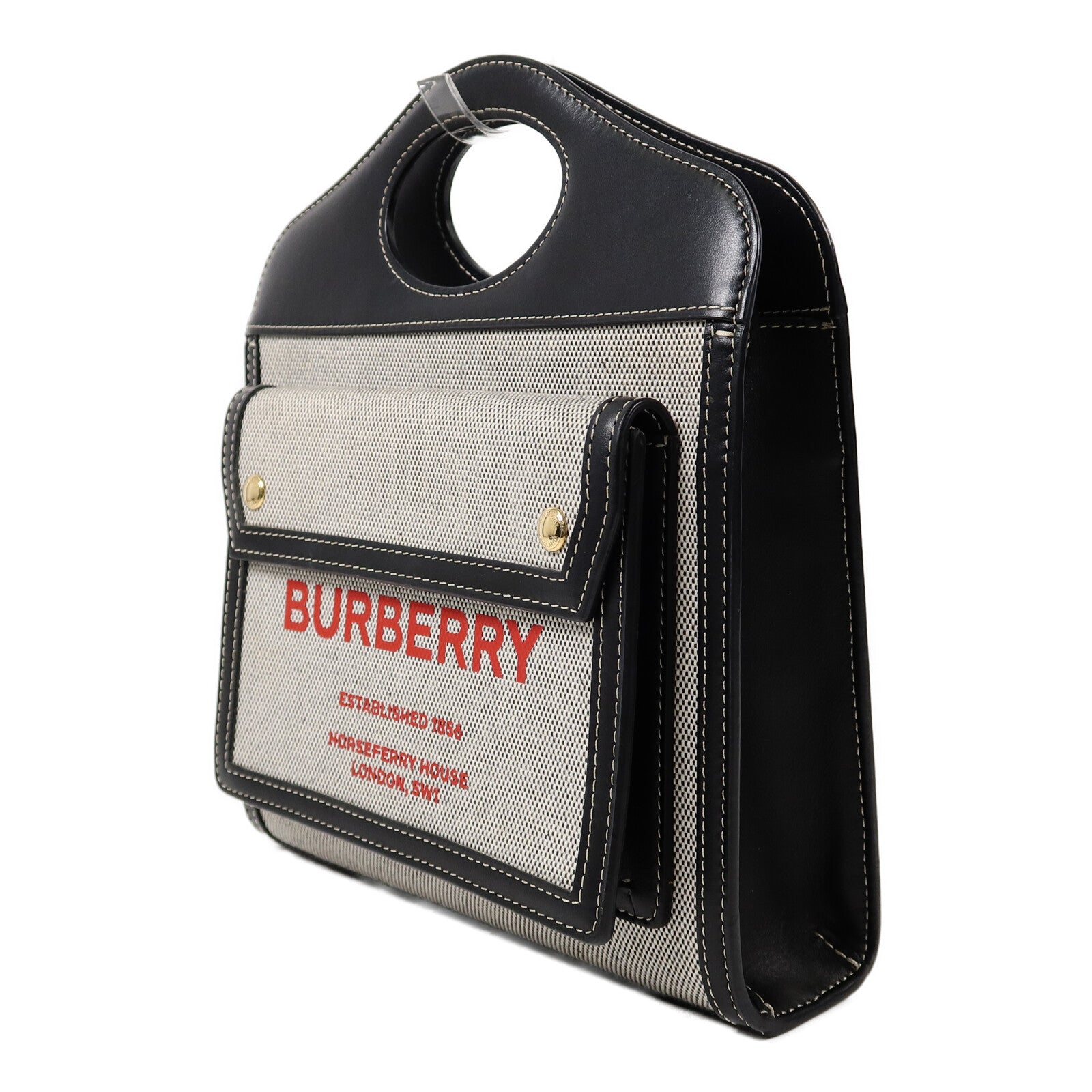 BURBERRY 帆布2 Way Shoulder Bag手挽肩背兩用袋