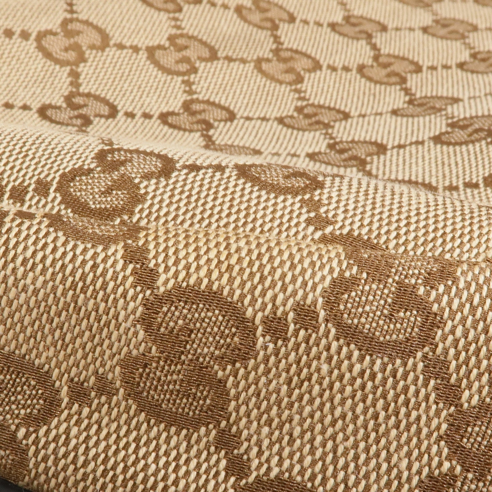 GUCCI 帆布GG Hobo Bag金扣肩背袋