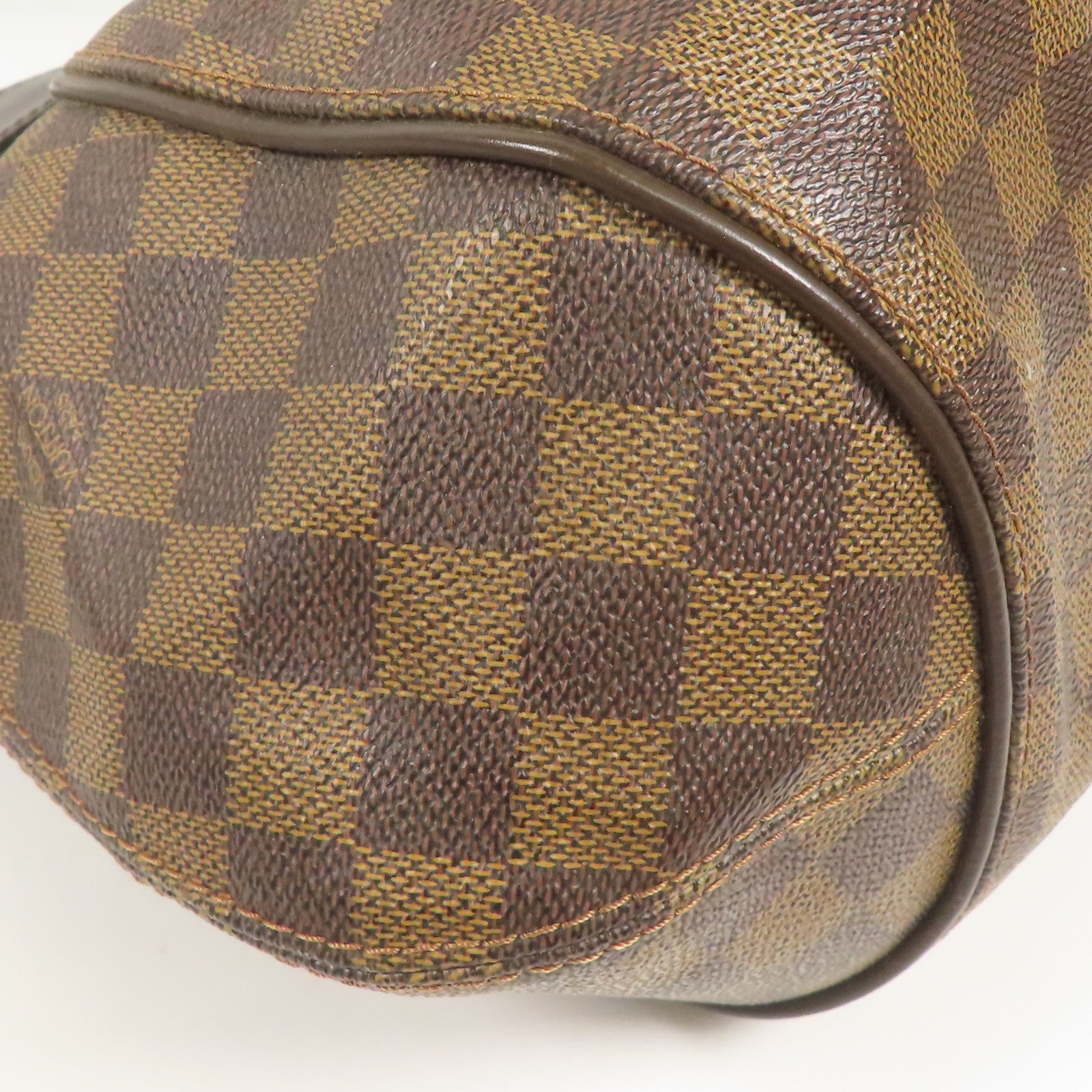 LOUIS VUITTON Damier Sistina MM金扣肩背袋