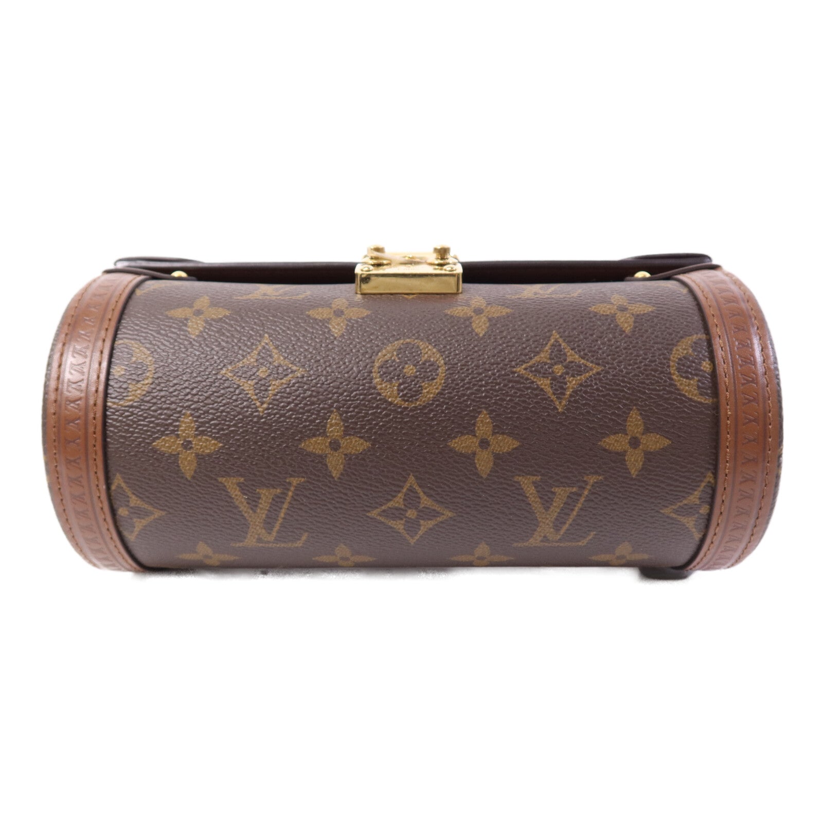 LOUIS VUITTON Monogram Papillon Trunk金扣肩背袋