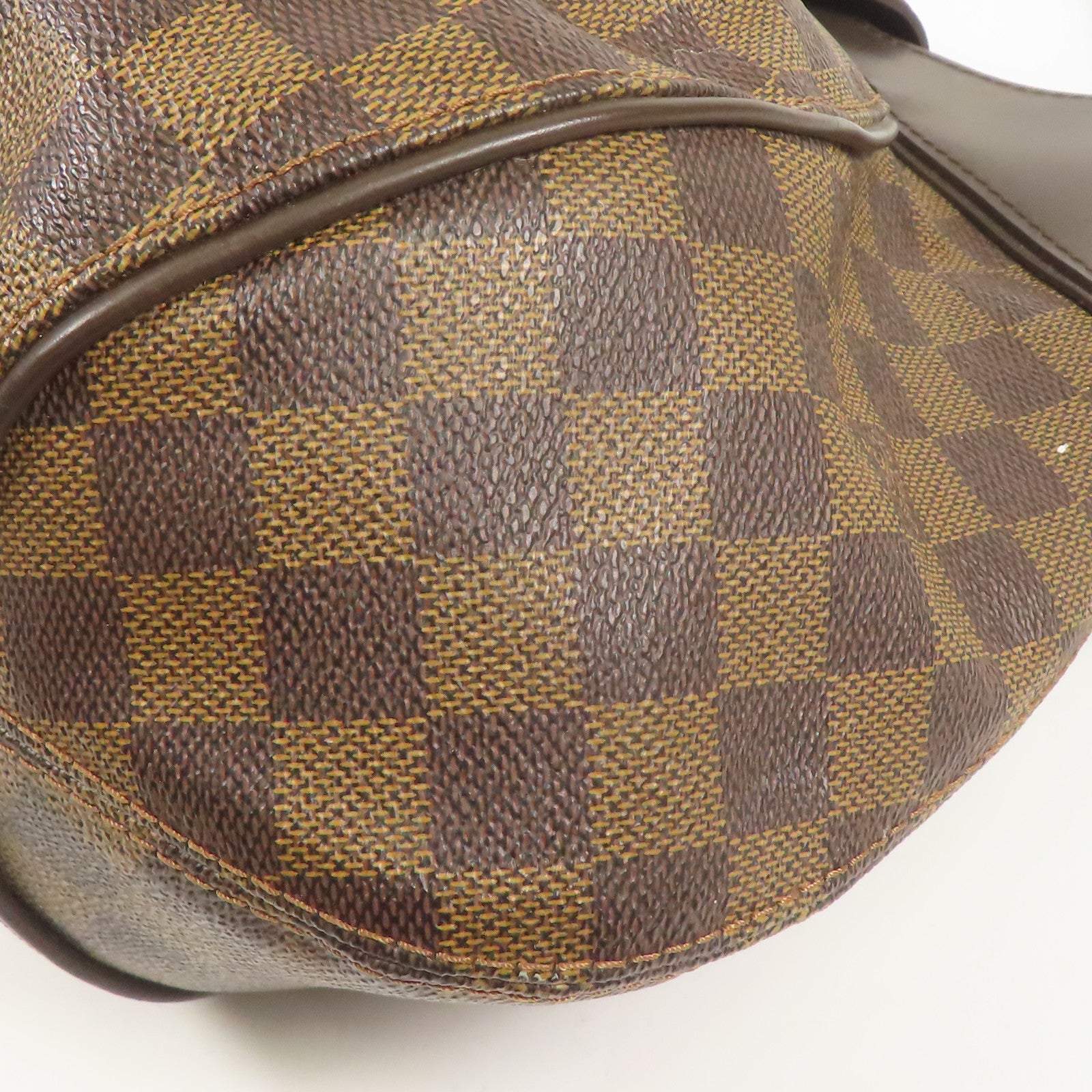 LOUIS VUITTON Damier Sistina MM金扣肩背袋