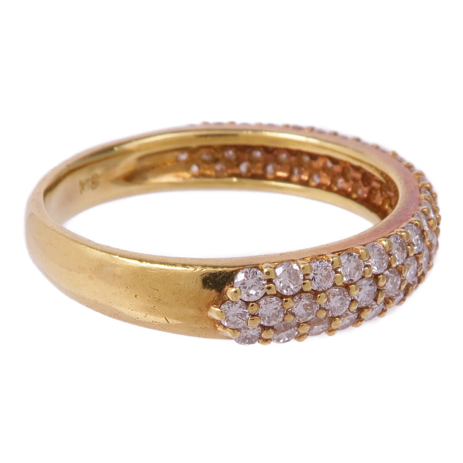 JEWELRY 18K黃金Diamond Ring鑽石戒指US#6.5