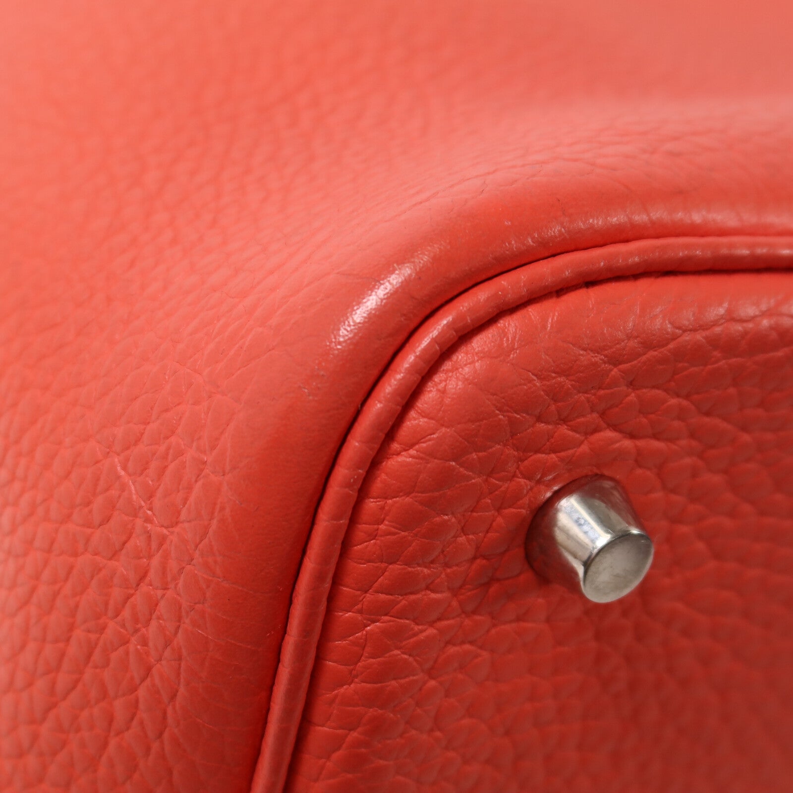 HERMES Clemence皮革Picotin MM手挽袋Rose Jaipur