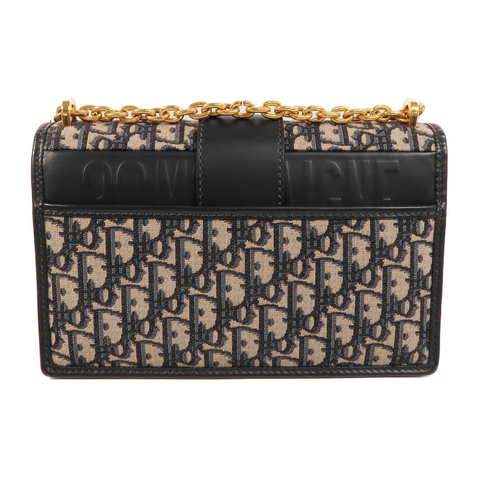 Dior 帆布30 Montaigne鏈帶肩背袋