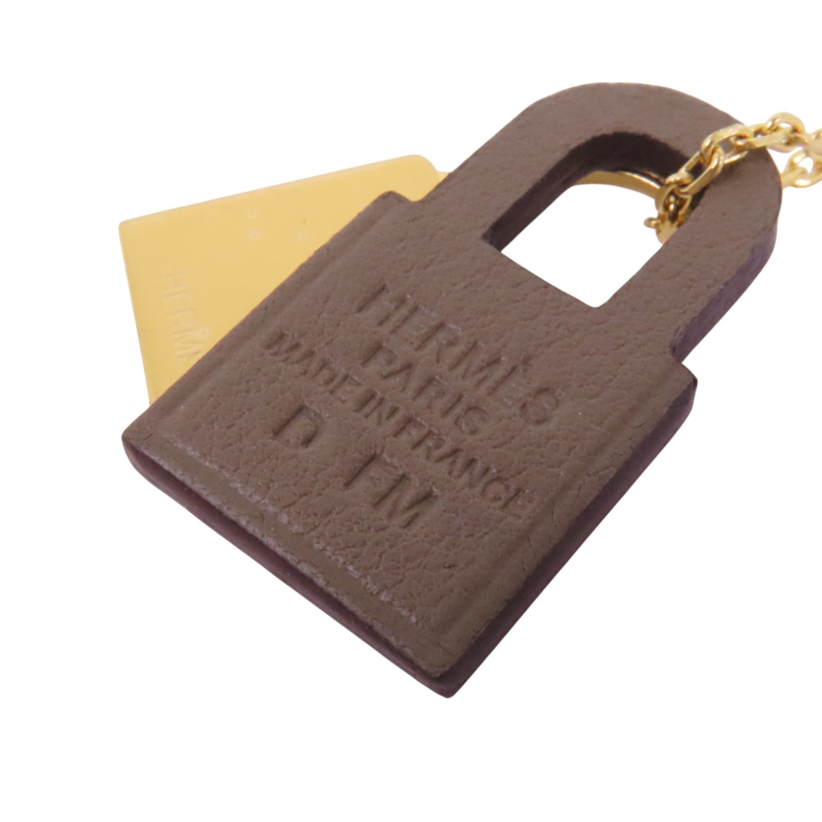 己貴秘傳 HERMES 金屬/Swift皮革O'Kelly Necklace金扣項鏈– Brand Off