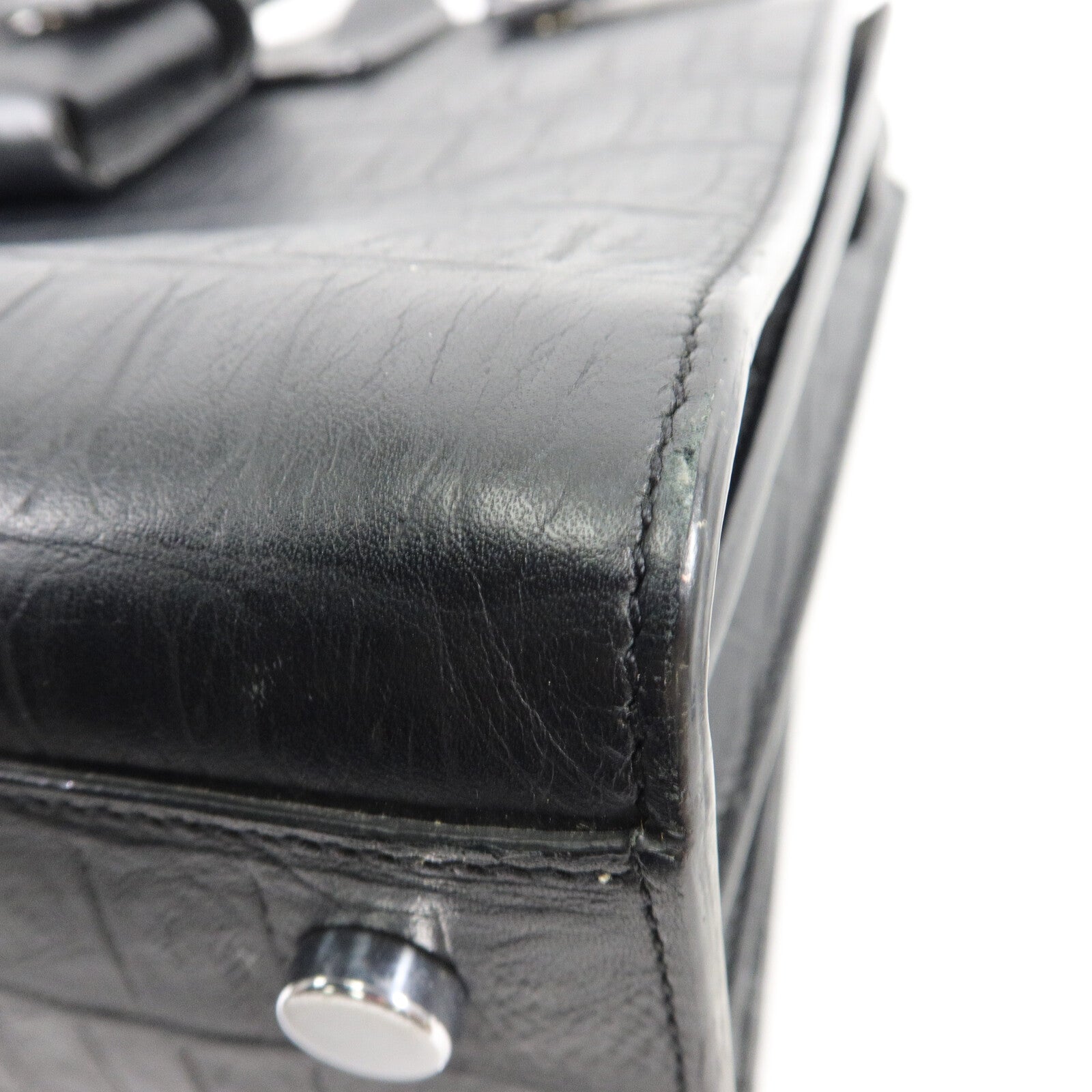 SAINT LAURENT 牛皮皮革Sac De Jour Baby手挽肩背兩用袋