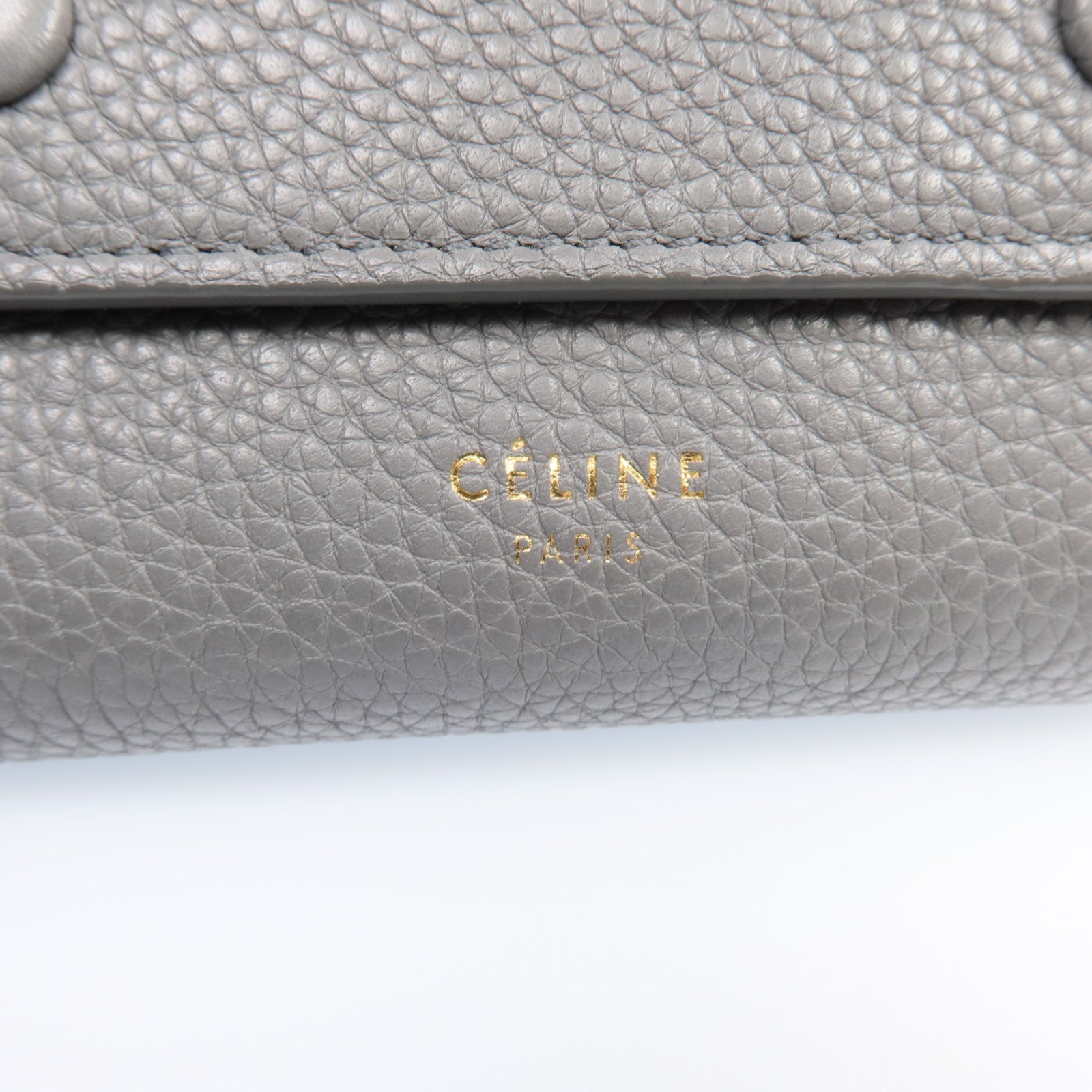 CELINE 【激減優惠】牛皮皮革Wallet金扣錢包