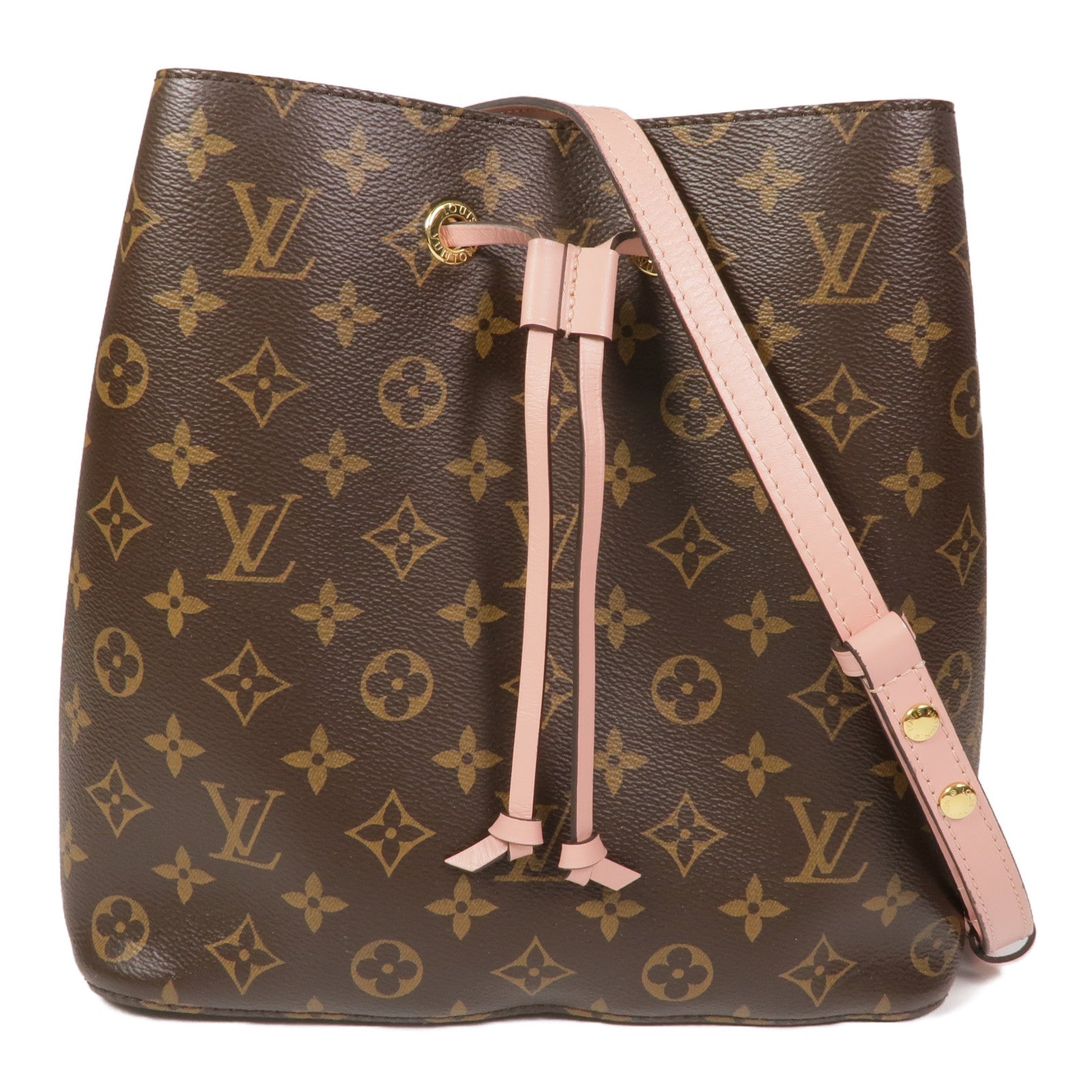 LOUIS VUITTON Monogram Neo Noe MM金扣肩背袋