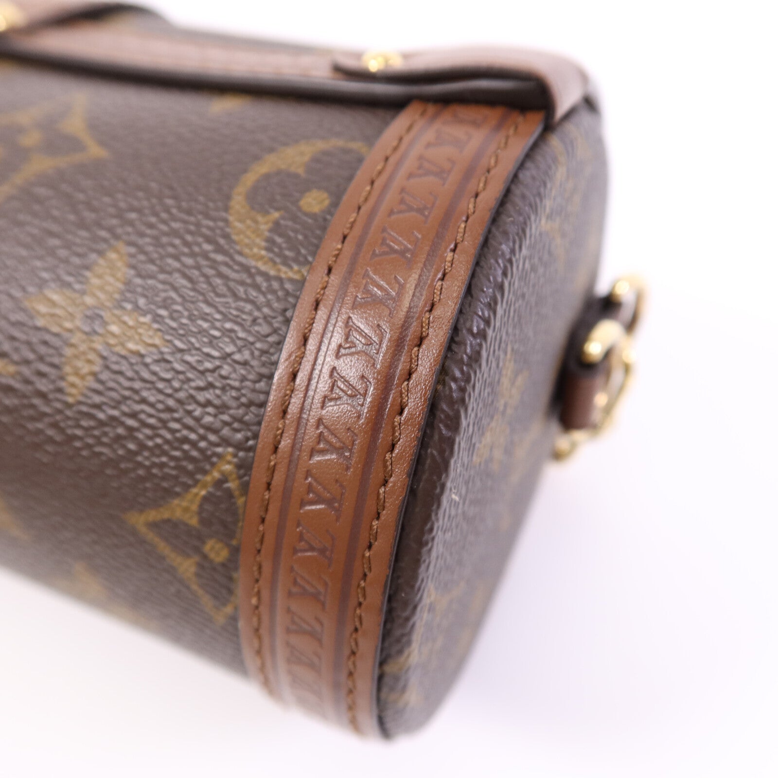 LOUIS VUITTON Monogram Papillon Trunk金扣肩背袋