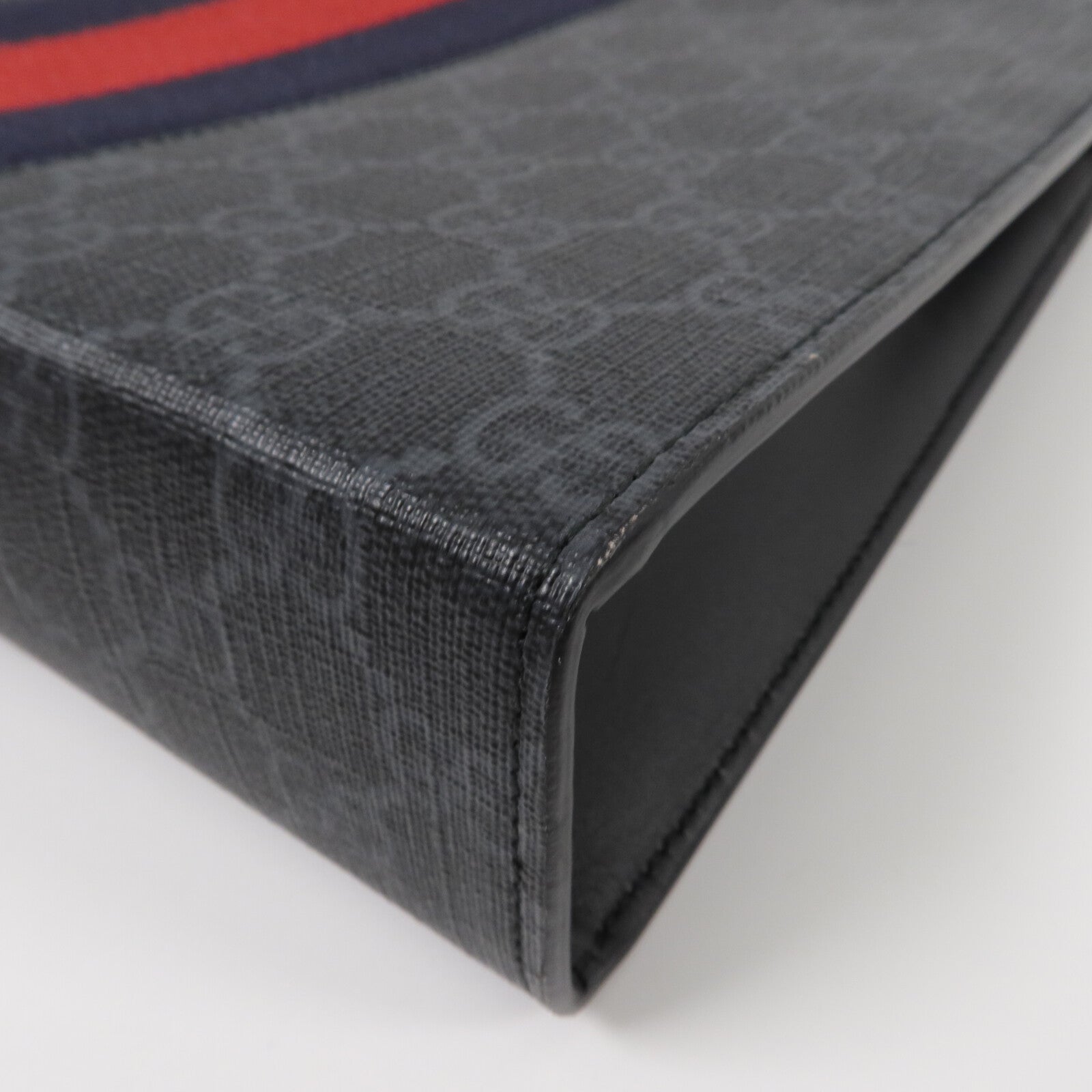 GUCCI 塗層帆布GG Supreme Wed Pouch手拿包