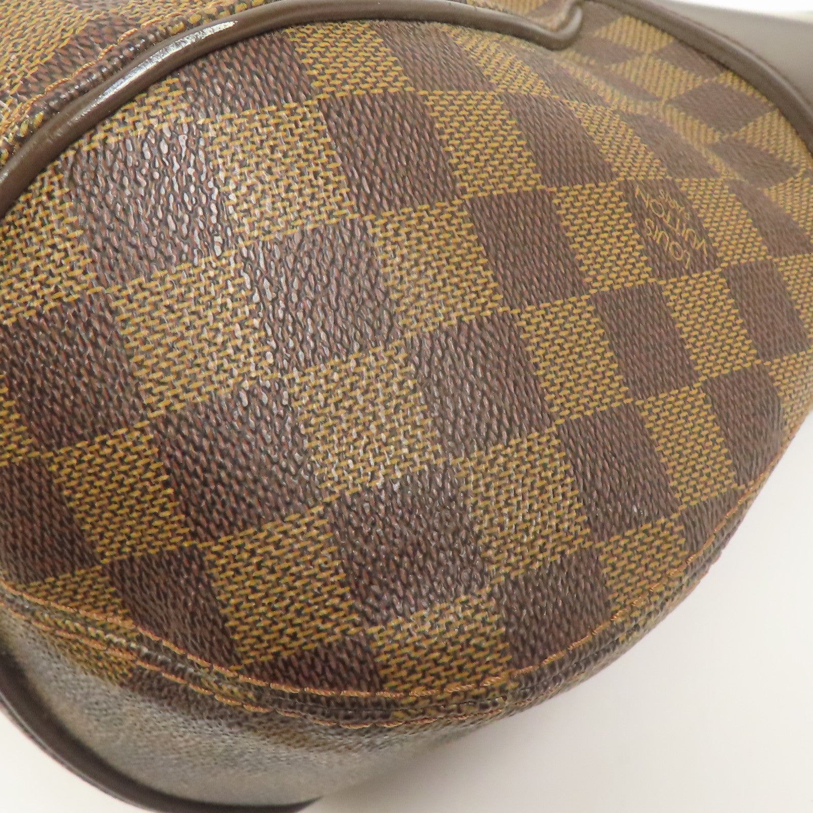 LOUIS VUITTON Damier Sistina MM金扣肩背袋