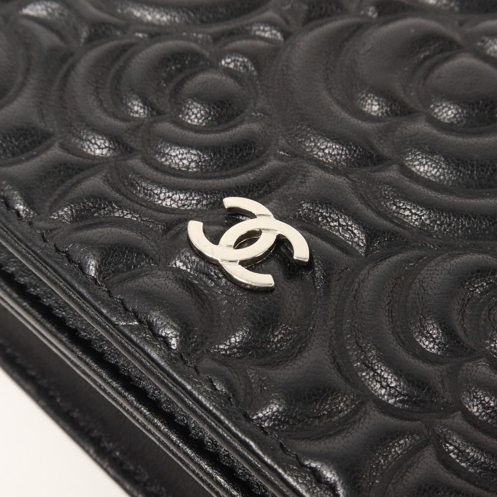 CHANEL 牛皮皮革Wallet On Chain鏈帶肩背袋