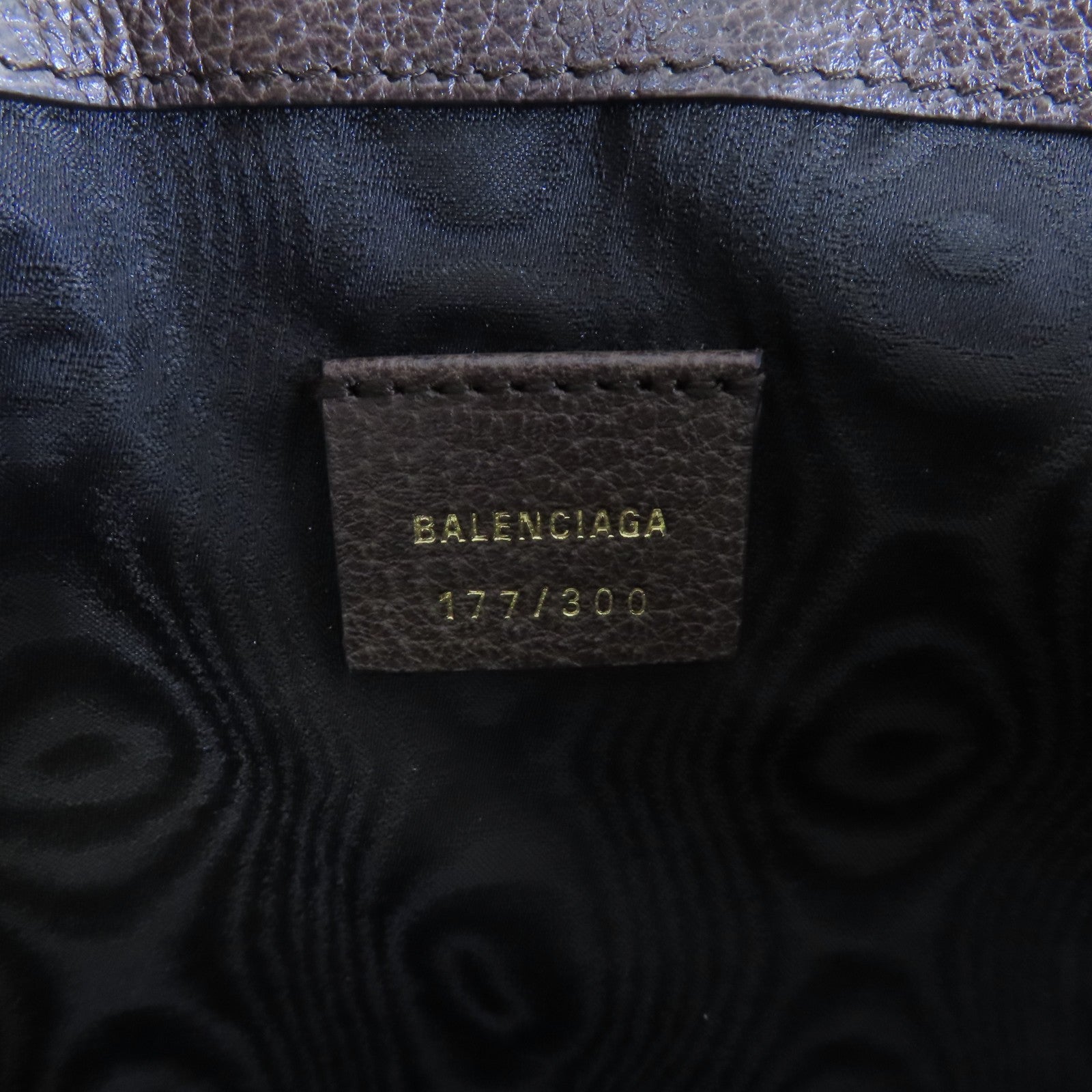 BALENCIAGA 塗層帆布GuccixBalenciaga金扣手拿包