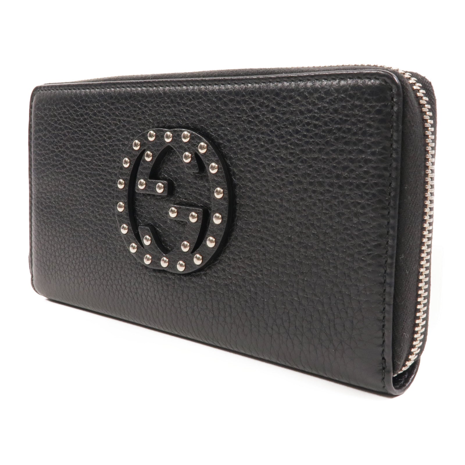 GUCCI 牛皮皮革Zipper long Wallet長錢包