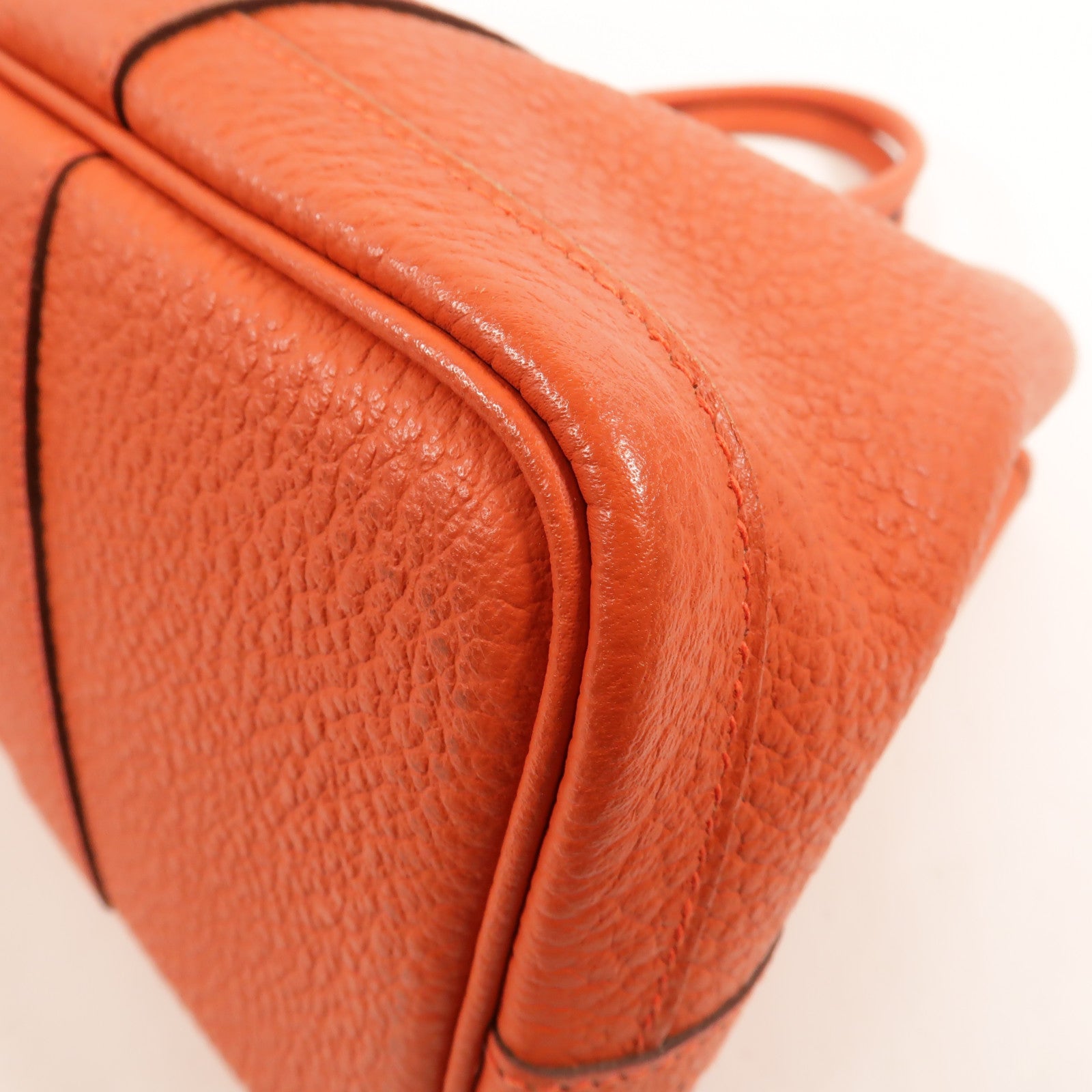 HERMES Clemence皮革Garden Party TPM手挽袋Capucine