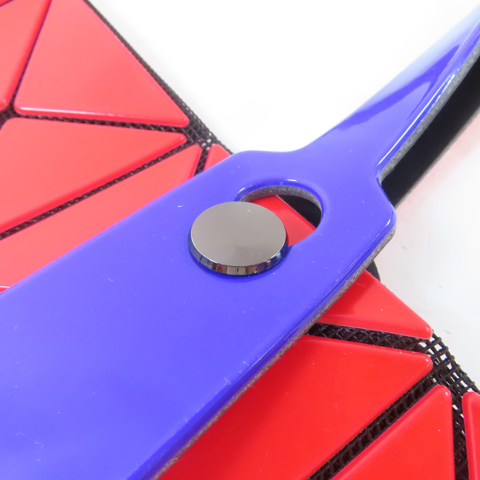 BAOBAO ISSEYMIYAKE PVC Shoulder Bag手挽袋紅色/紫色