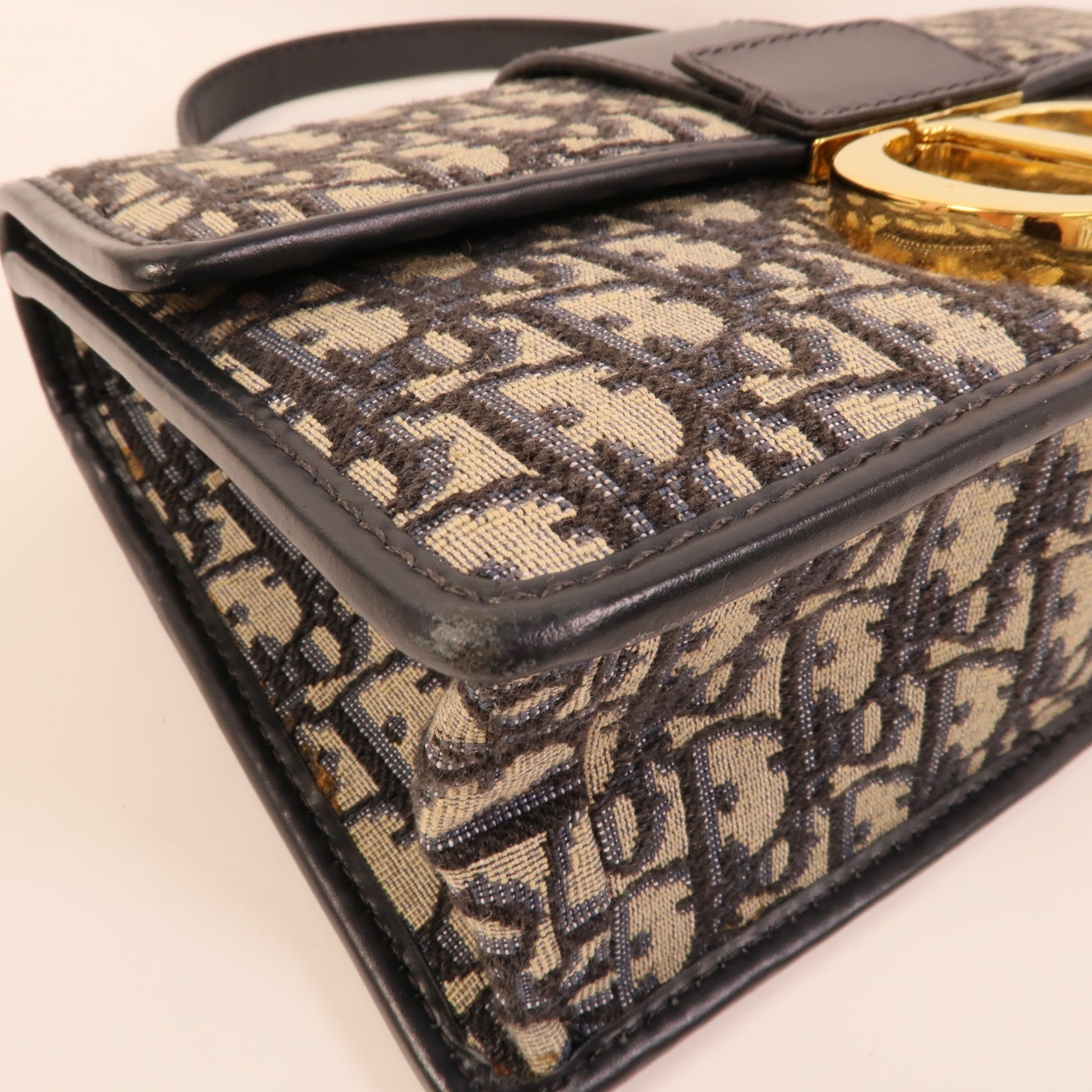 Dior 帆布30 Montaigne鏈帶肩背袋