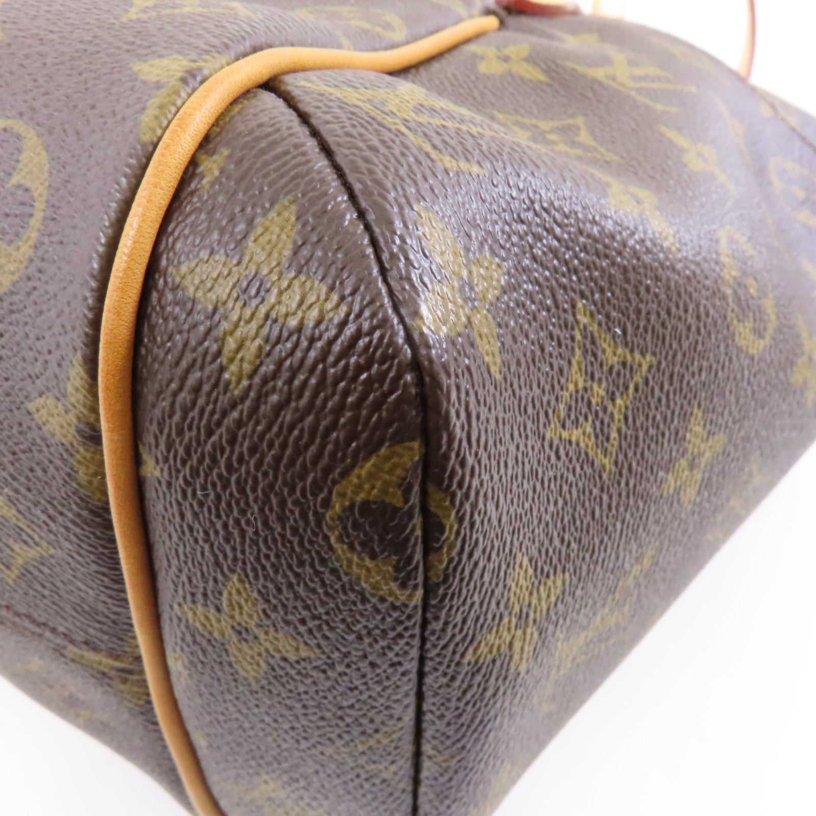 LOUIS VUITTON Monogram Totally PM金扣肩背袋啡色
