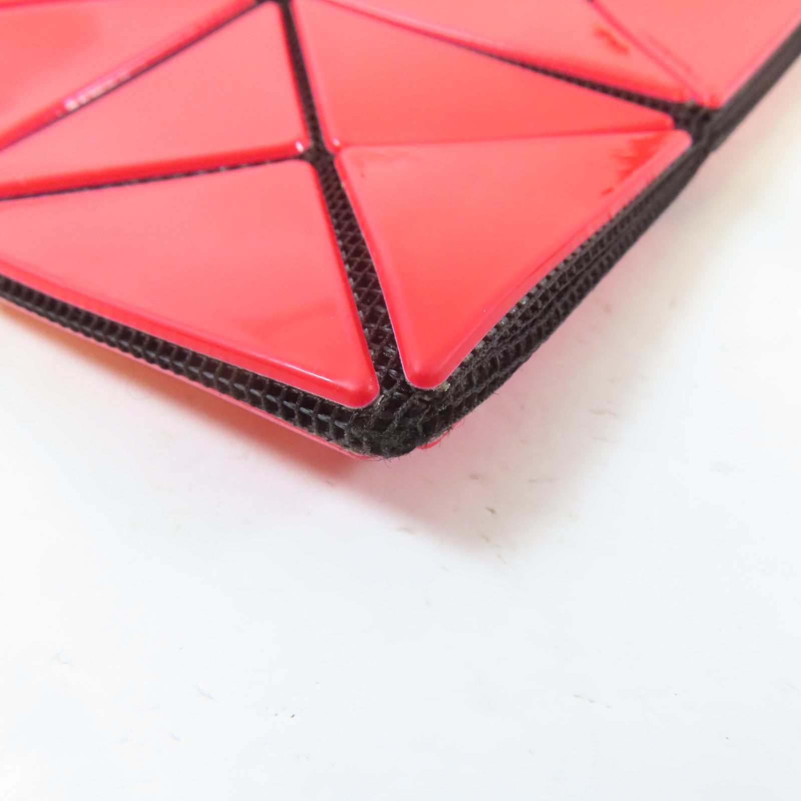BAOBAO ISSEYMIYAKE PVC Shoulder Bag手挽袋紅色/紫色