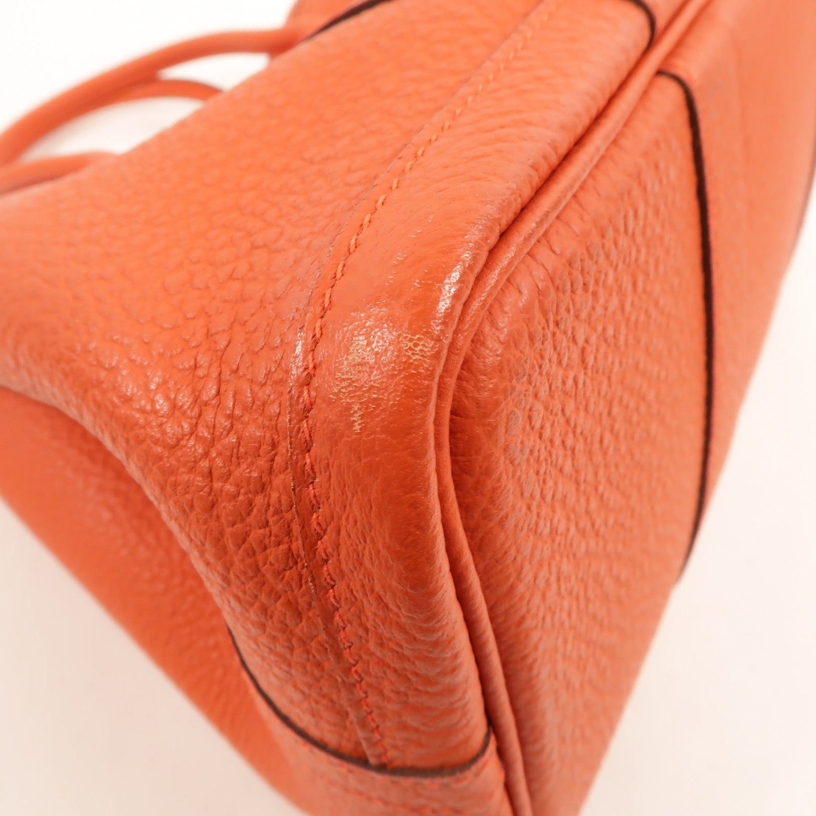 HERMES Clemence皮革Garden Party TPM手挽袋Capucine