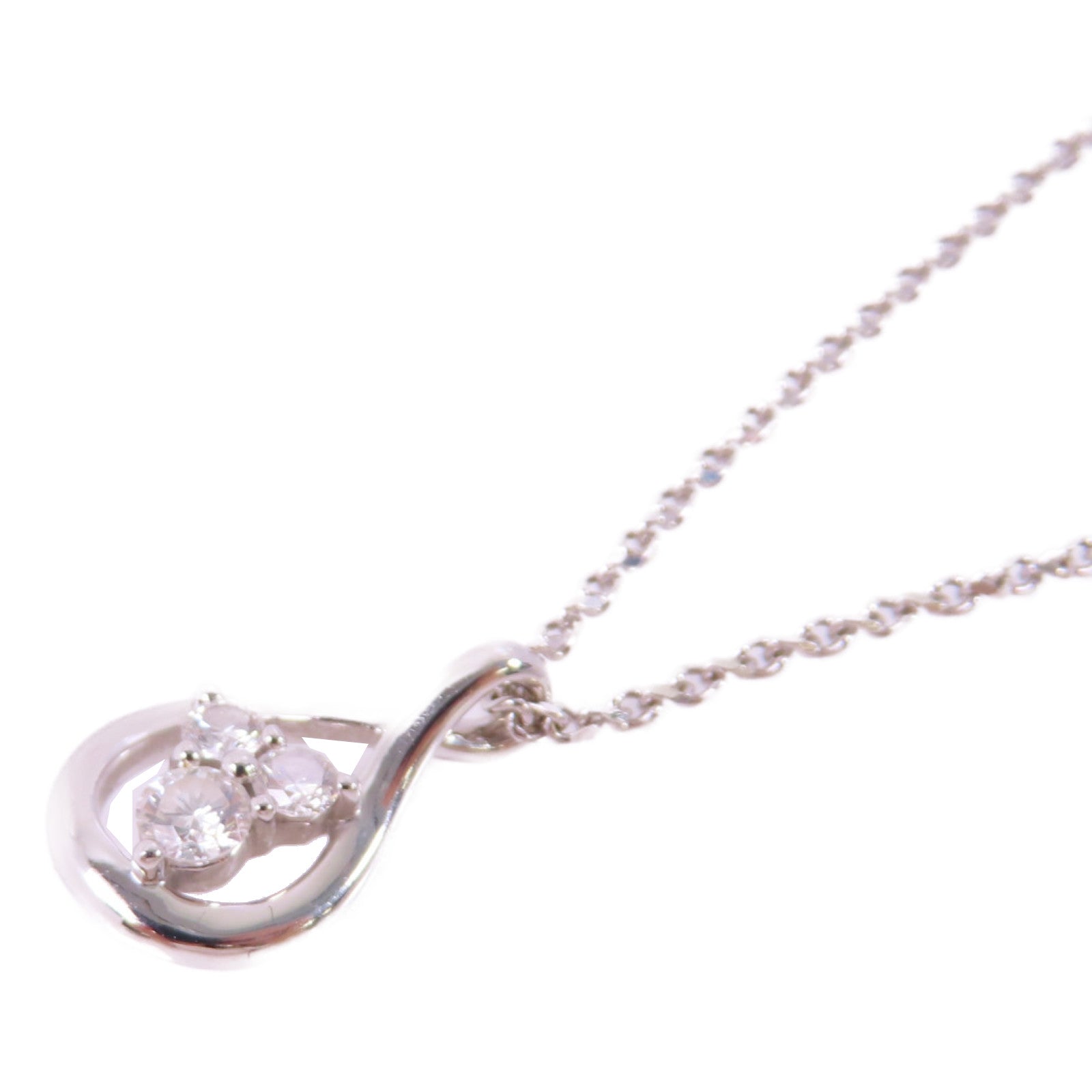 JEWELRY 18K白金/0.25ct鑽石Diamond Necklace項鏈