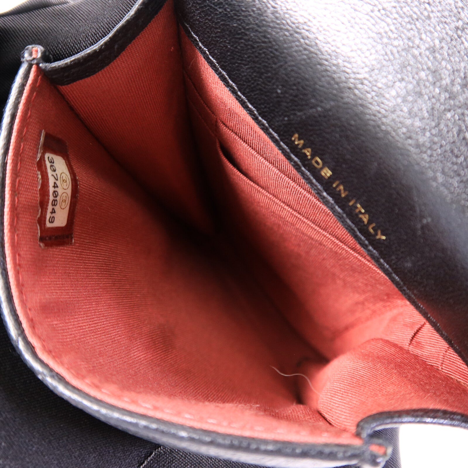 CHANEL 羊皮皮革Chanel 19 Phone Bag鏈帶手挽肩背兩用袋