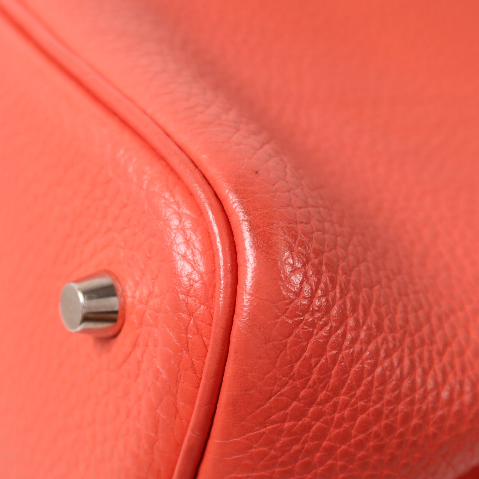 HERMES Clemence皮革Picotin MM手挽袋Rose Jaipur