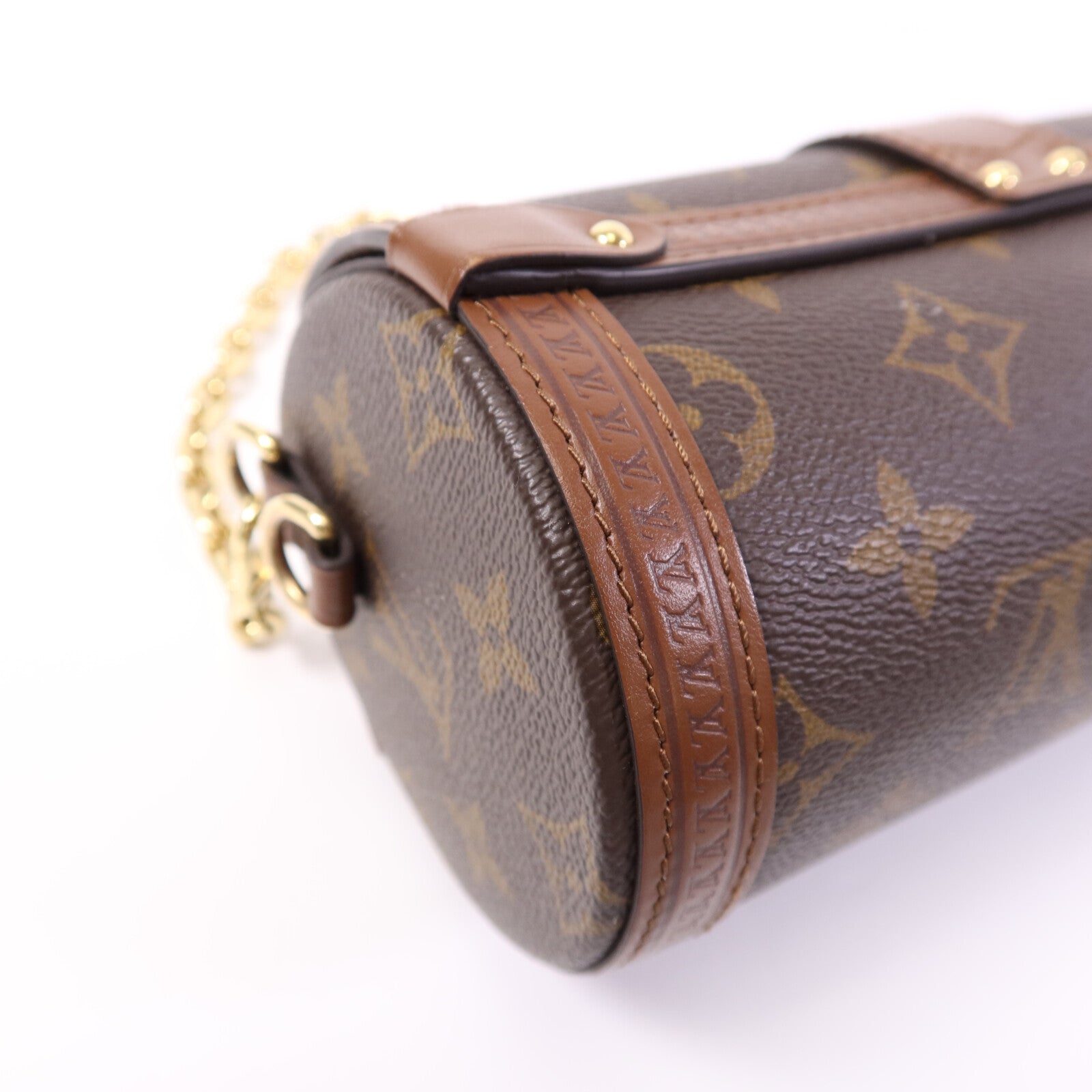 LOUIS VUITTON Monogram Papillon Trunk金扣肩背袋