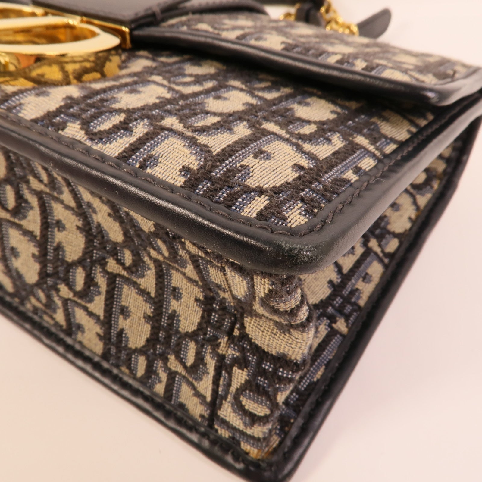 Dior 帆布30 Montaigne鏈帶肩背袋