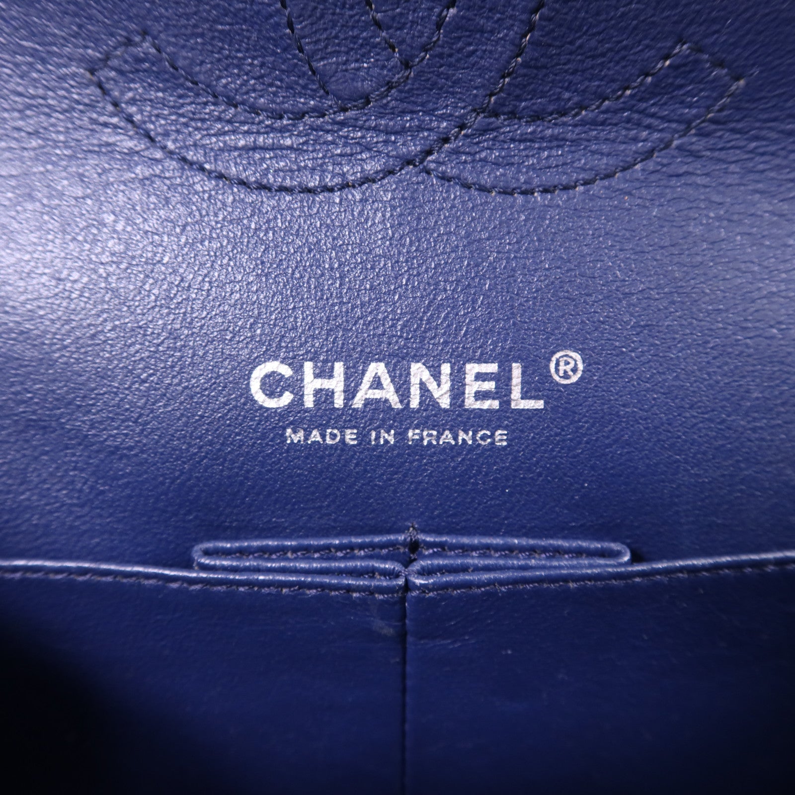 CHANEL 牛皮皮革Classic 25銀扣鏈帶肩背袋