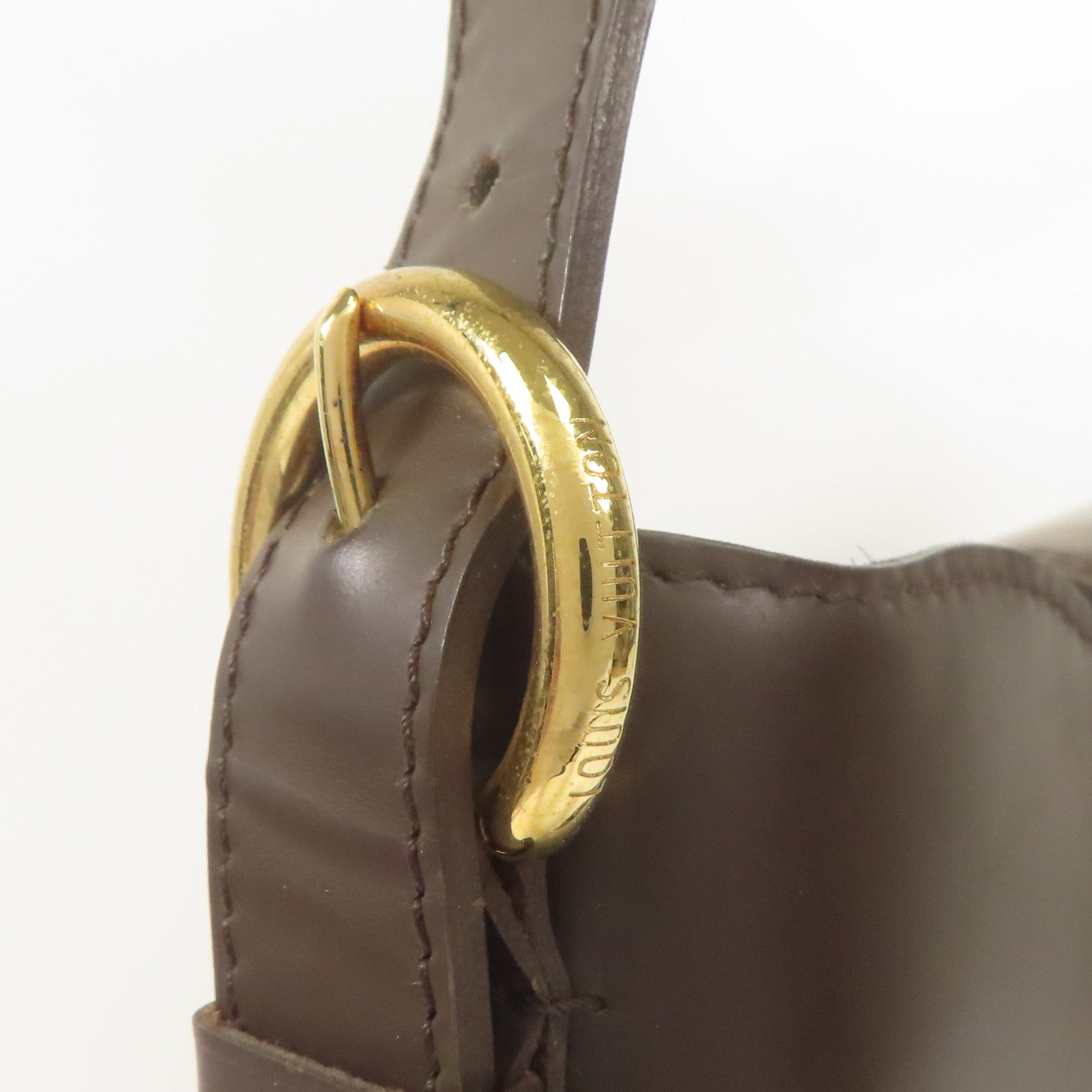 LOUIS VUITTON Damier Sistina MM金扣肩背袋