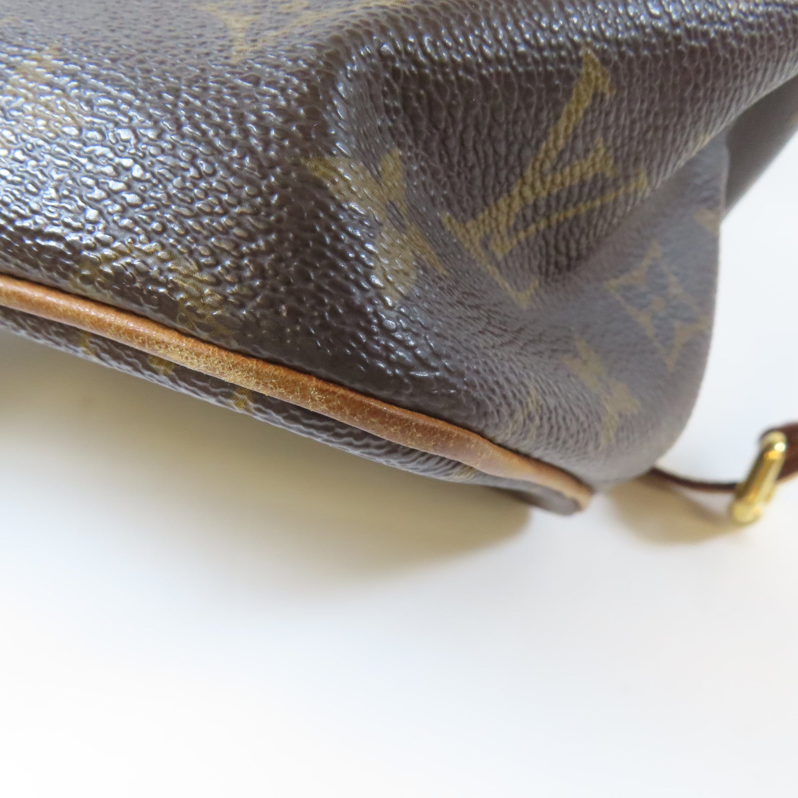 LOUIS VUITTON Monogram Palermo PM金扣手挽肩背兩用袋啡色