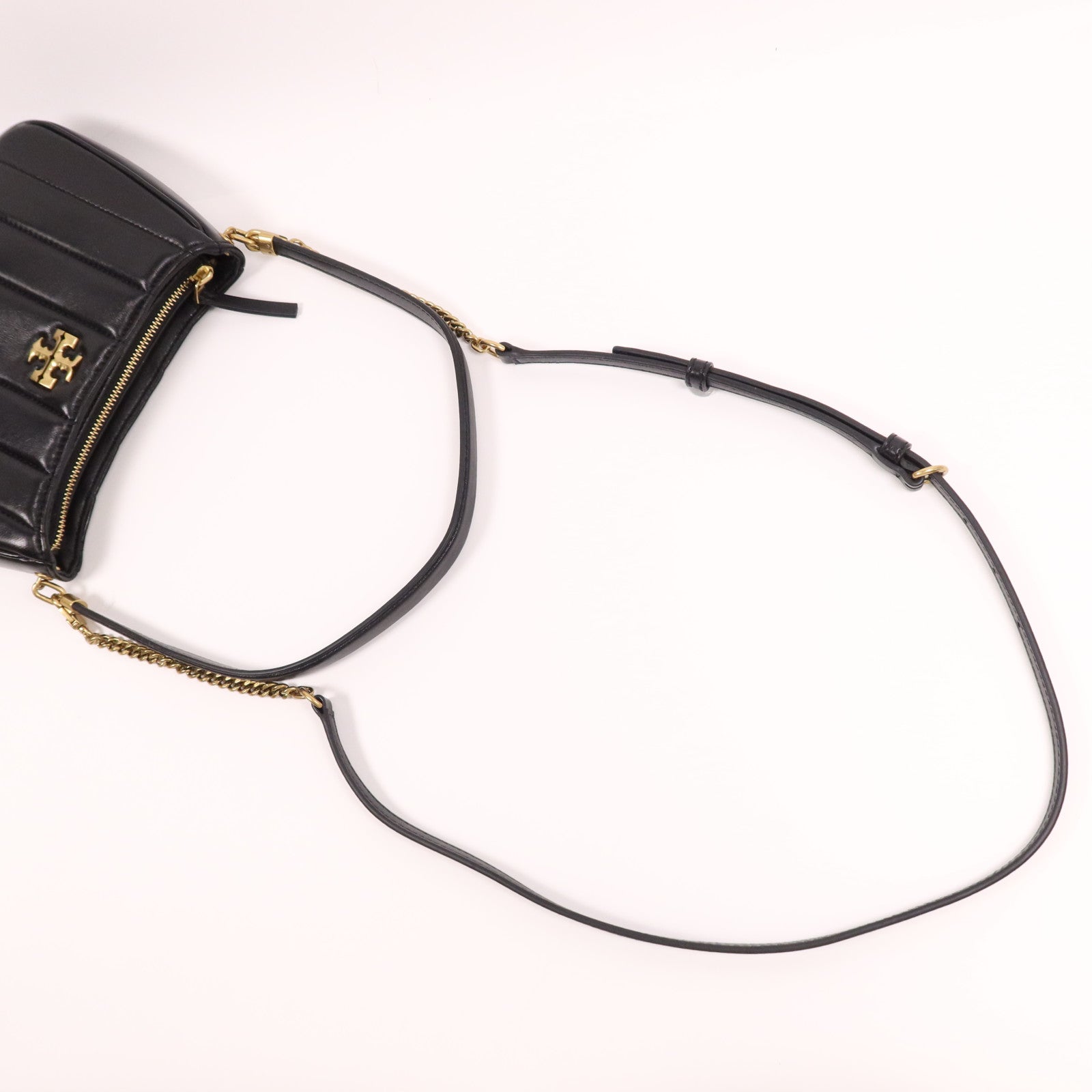 Tory Burch 羊皮皮革Shoulder Bag金扣手挽肩背兩用袋