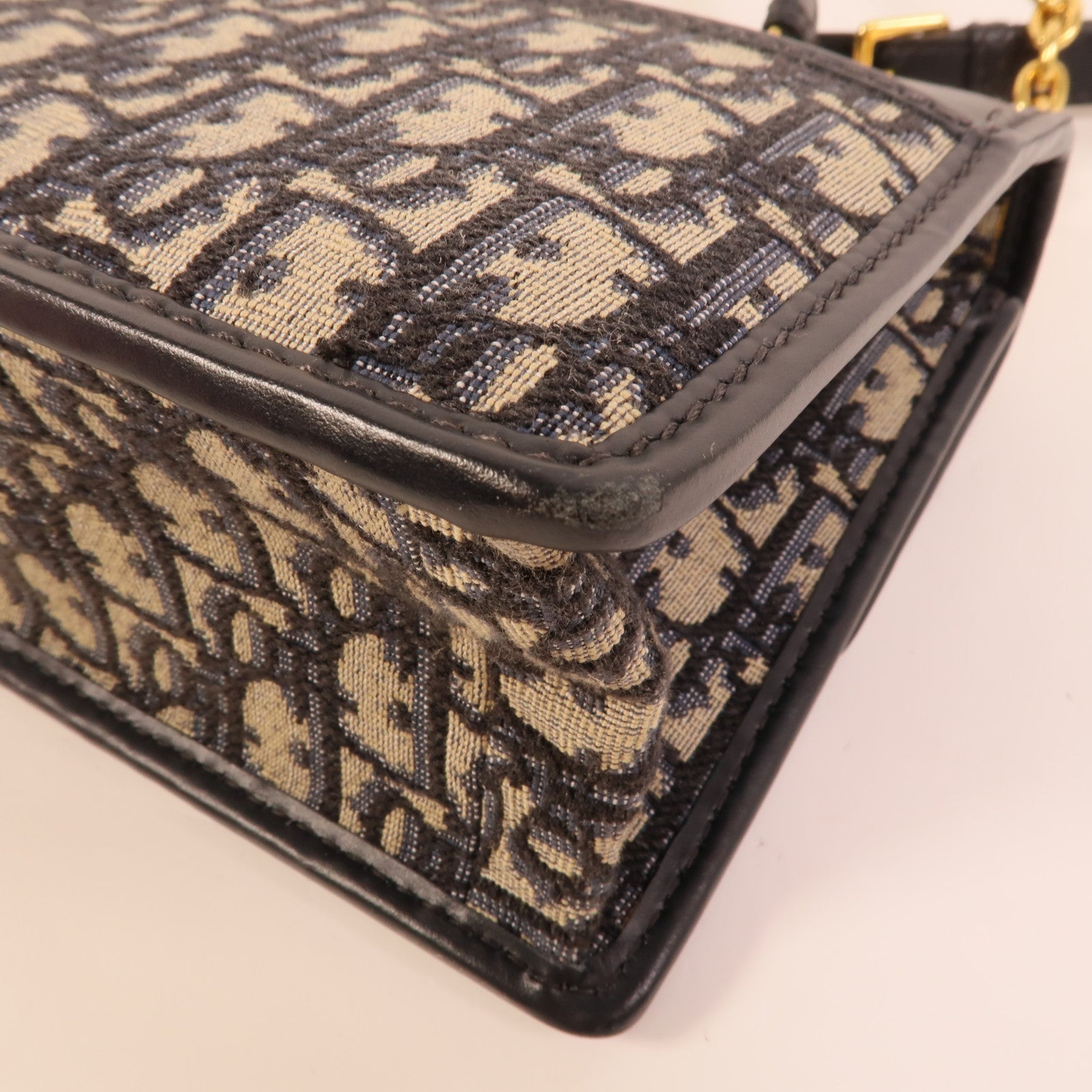 Dior 帆布30 Montaigne鏈帶肩背袋
