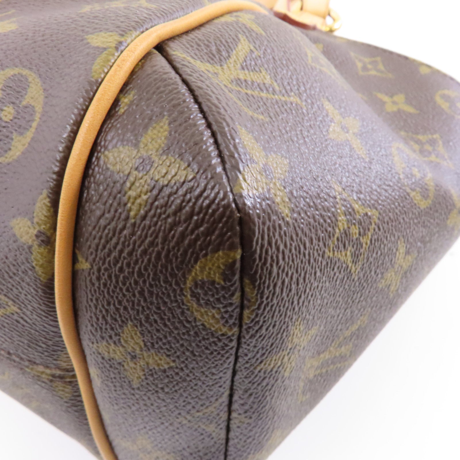 LOUIS VUITTON Monogram Totally PM金扣肩背袋啡色