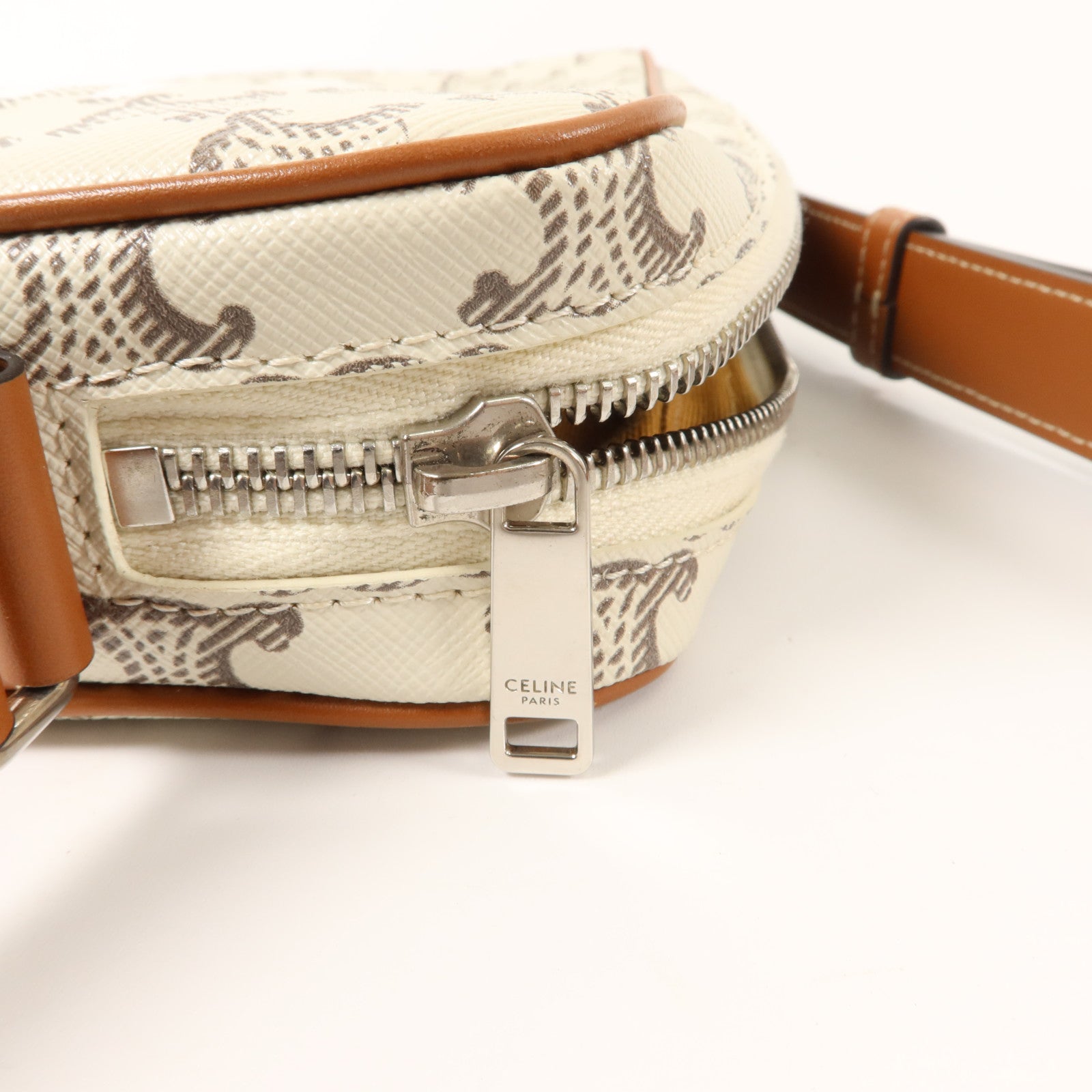 CELINE 塗層帆布Messenger Bag肩背袋