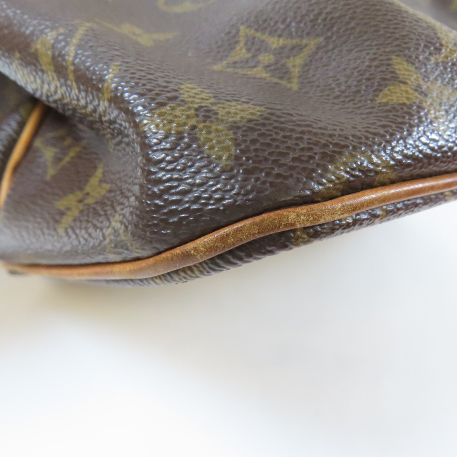 LOUIS VUITTON Monogram Palermo PM金扣手挽肩背兩用袋啡色