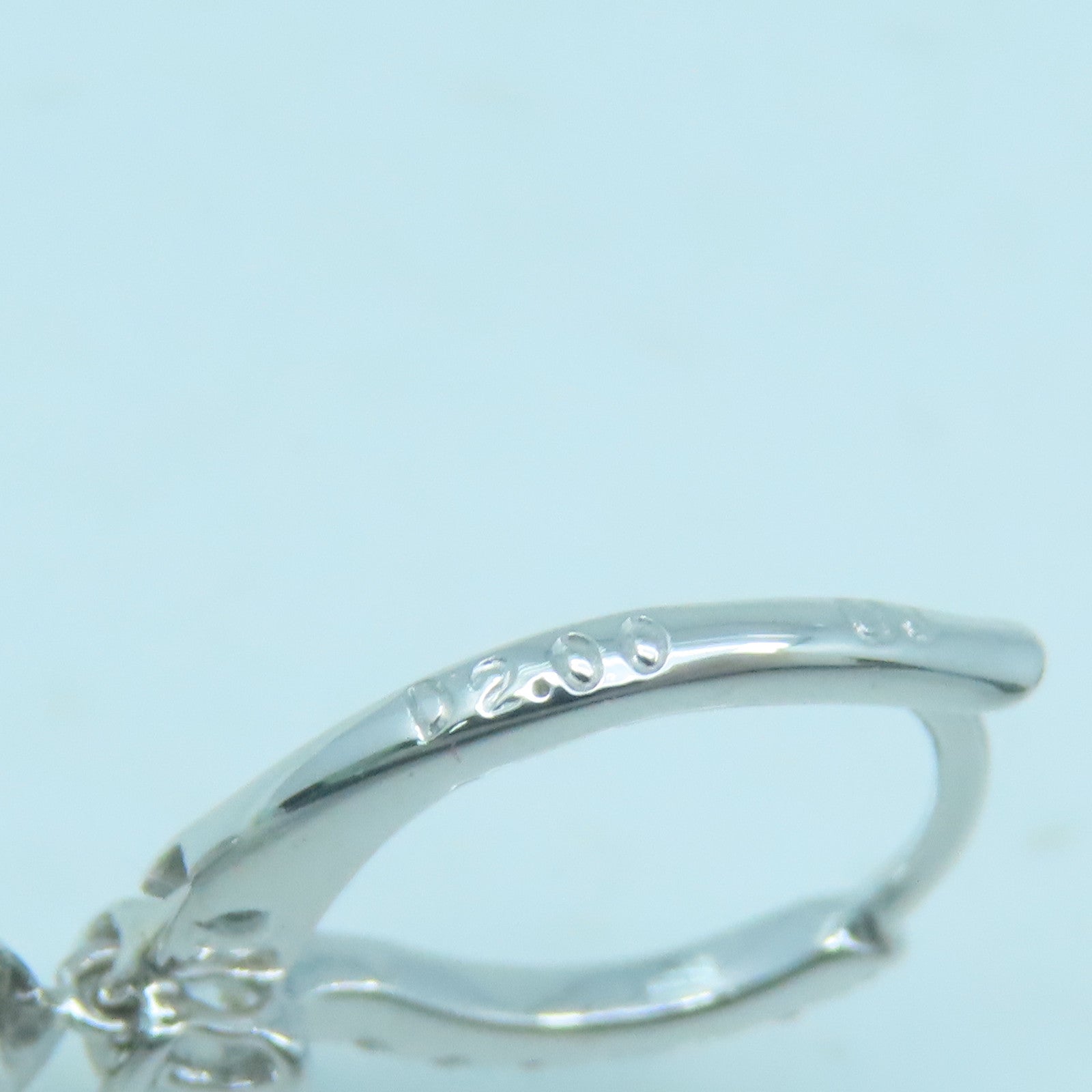 JEWELRY 【激減優惠】18K白金Diamond Earrings0.24ct鑽石/2.00ct鑽石耳環